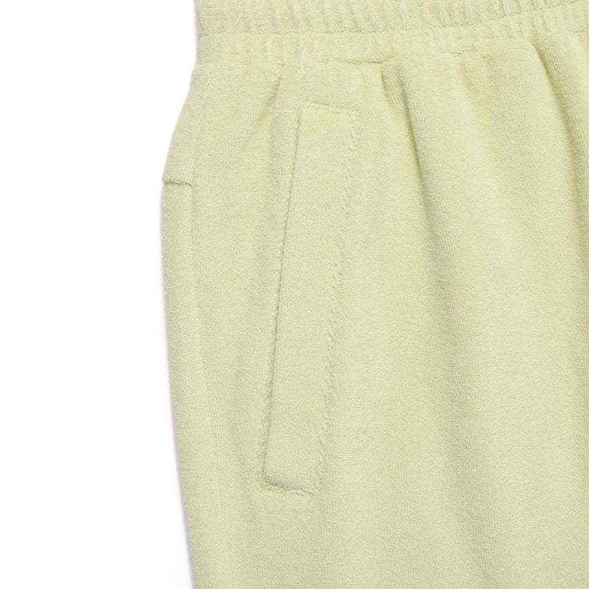 WOMEN TERRY 3/4-LENGTH PANTS L/GREEN