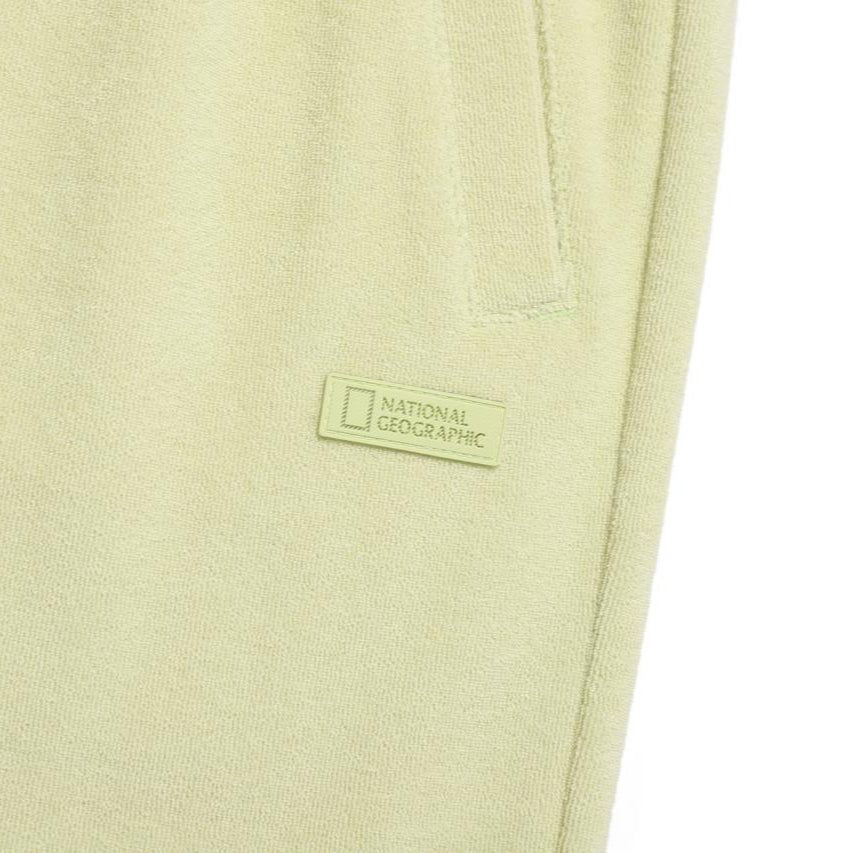 WOMEN TERRY 3/4-LENGTH PANTS L/GREEN