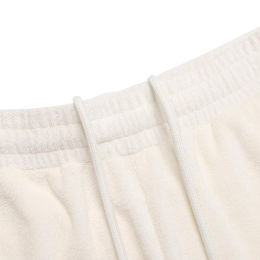 WOMEN TERRY 3/4-LENGTH PANTS L/BEIGE