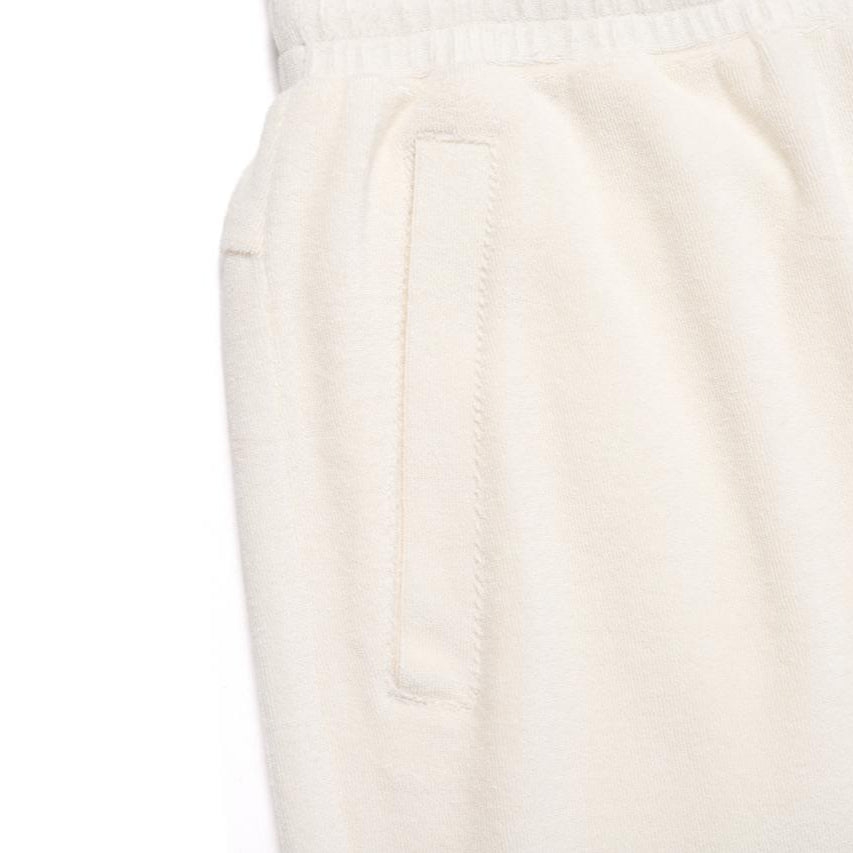 WOMEN TERRY 3/4-LENGTH PANTS L/BEIGE