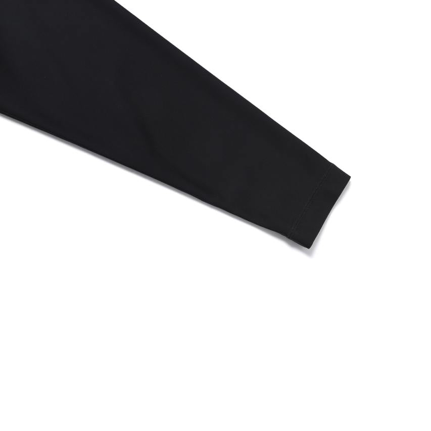 SEMI-OVER FIT LONG SLEEVE WATER T-SHIRT CARBON BLACK