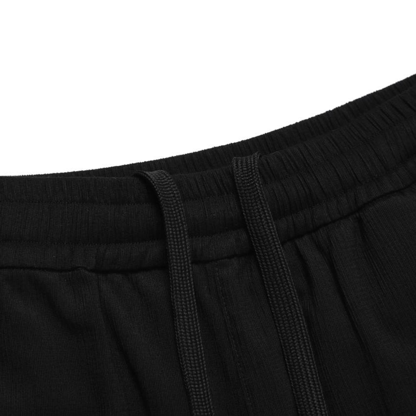 CRINKLE 5/6-LENGTH PANTS CARBON BLACK