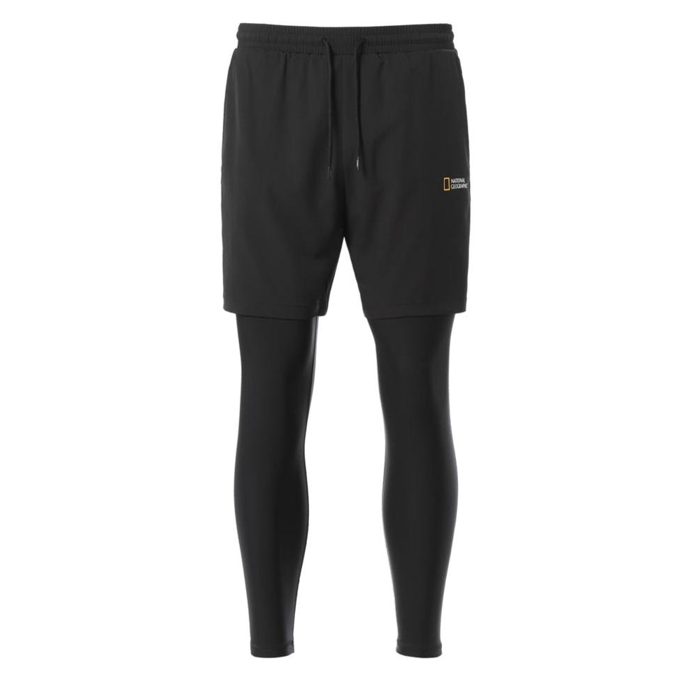 9/10-LENGTH HYBRID WATER LEGGINGS CARBON BLACK
