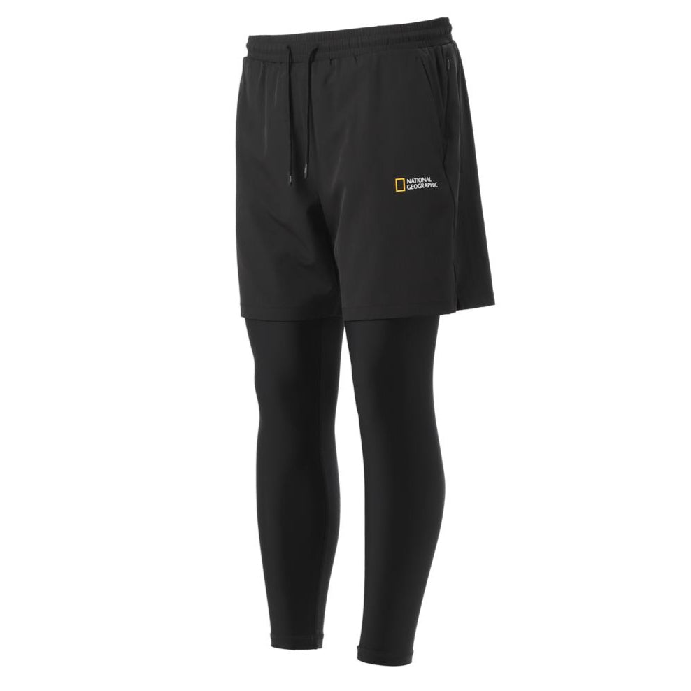9/10-LENGTH HYBRID WATER LEGGINGS CARBON BLACK