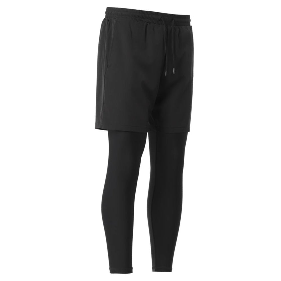 9/10-LENGTH HYBRID WATER LEGGINGS CARBON BLACK