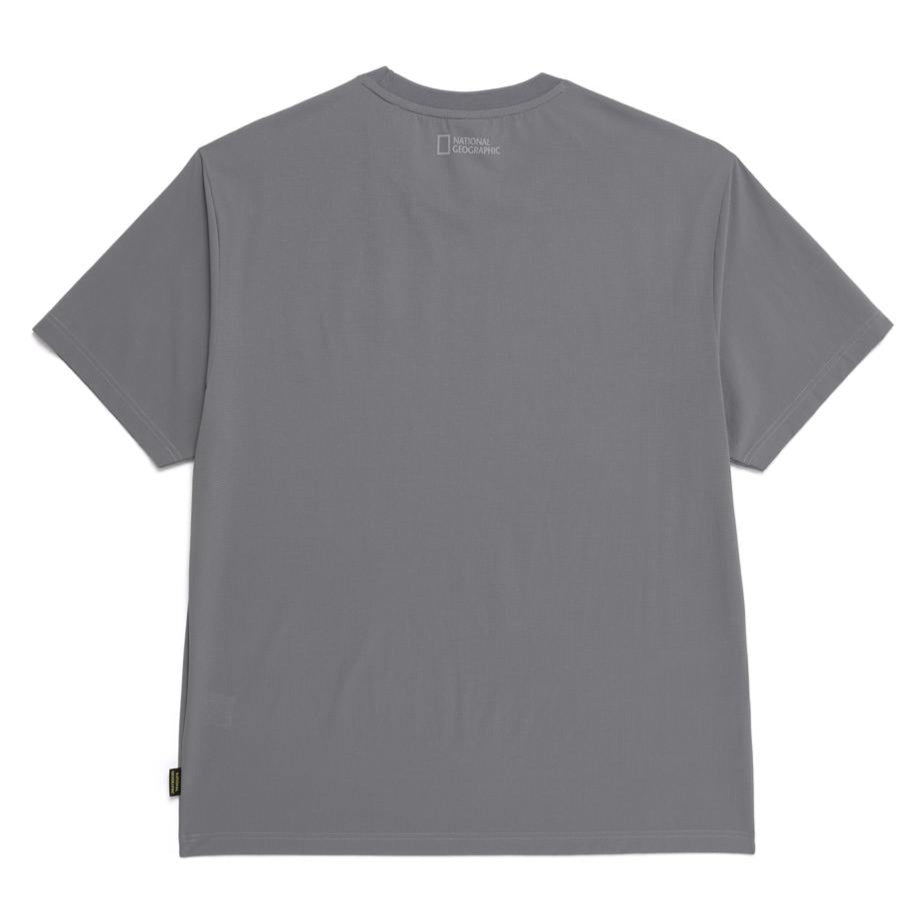 AIRDOT FUNCTIONAL BASIC FIT HALF SLEEVE T-SHIRT IRON GREY