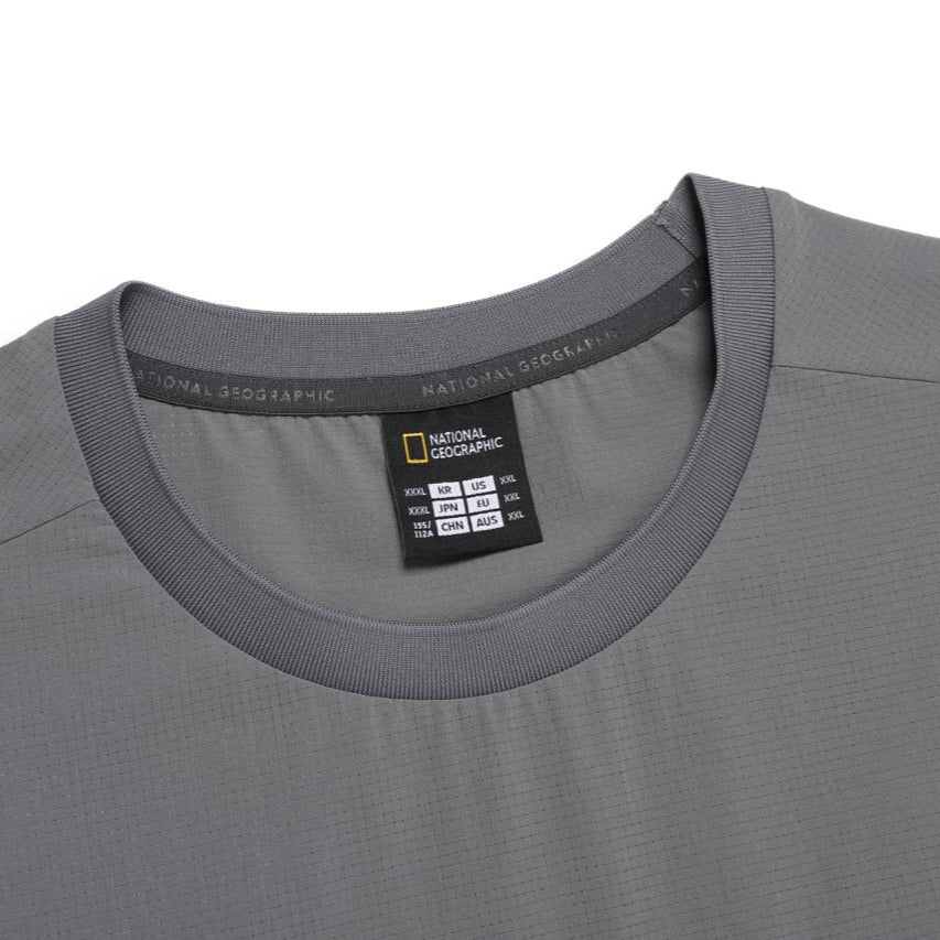 AIRDOT FUNCTIONAL BASIC FIT HALF SLEEVE T-SHIRT IRON GREY