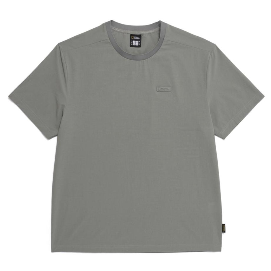 AIRDOT FUNCTIONAL BASIC FIT HALF SLEEVE T-SHIRT LICHEN KHAKI