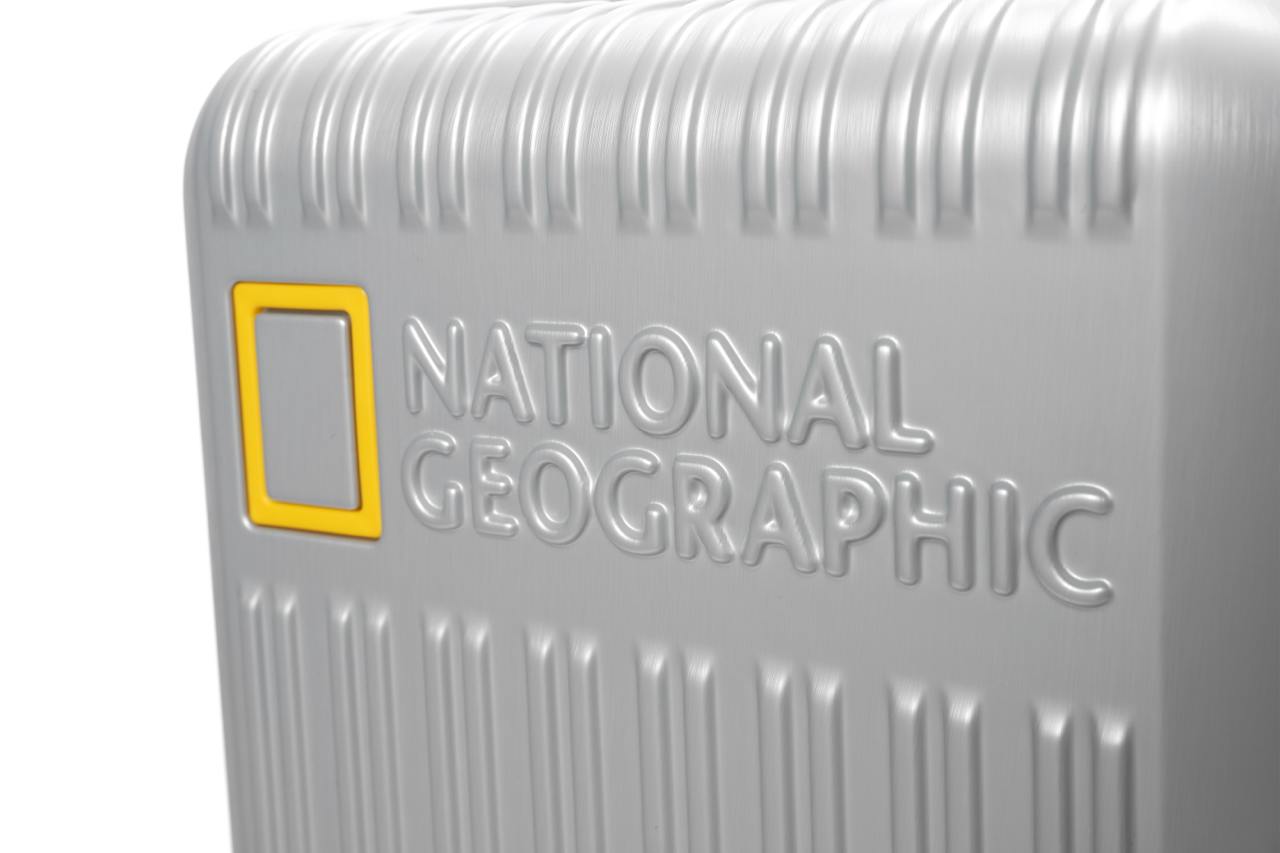 NATIONAL GEOGRAPHIC MATE CARRIER 20 INCH SILVER
