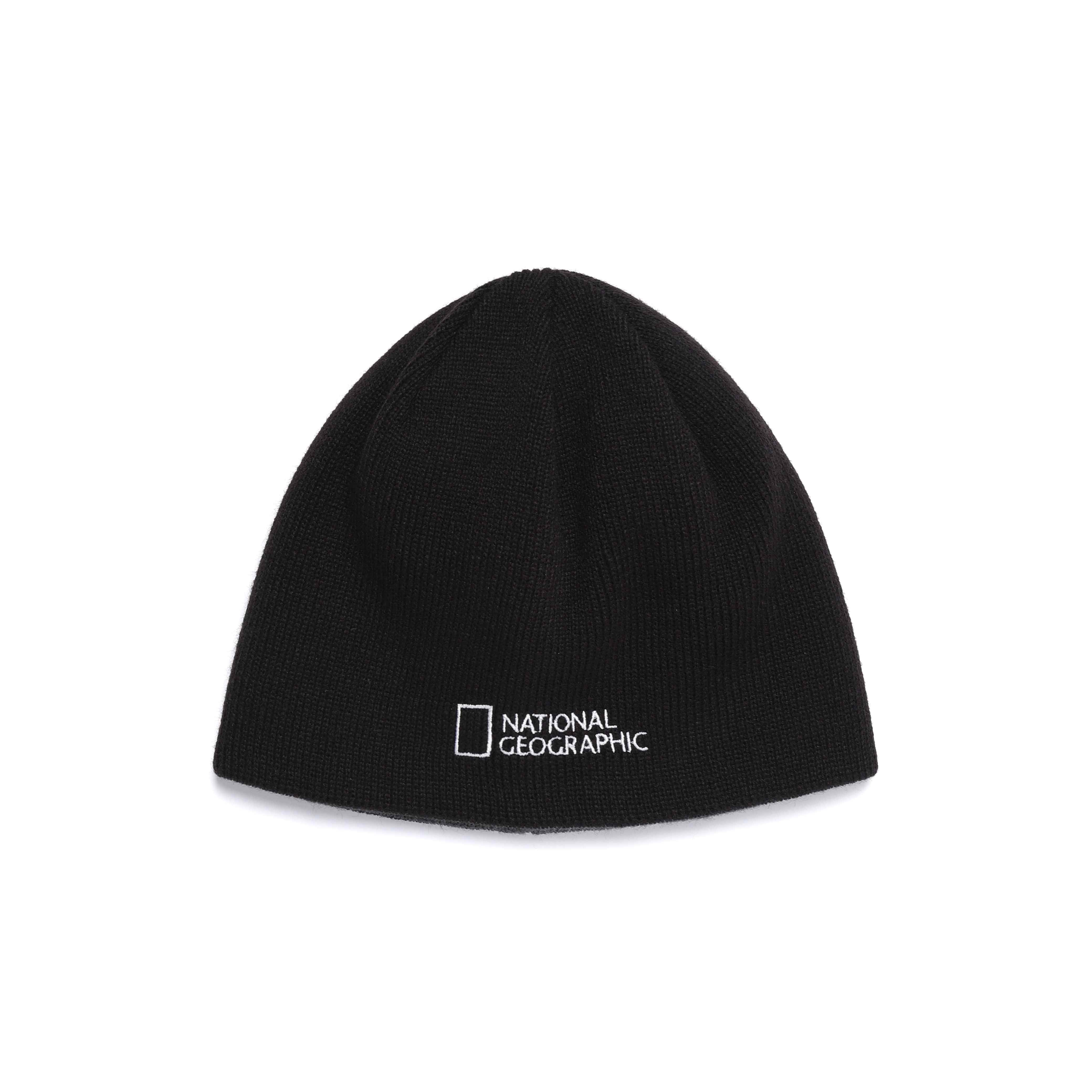 REVERSIBLE BEANIE BLACK