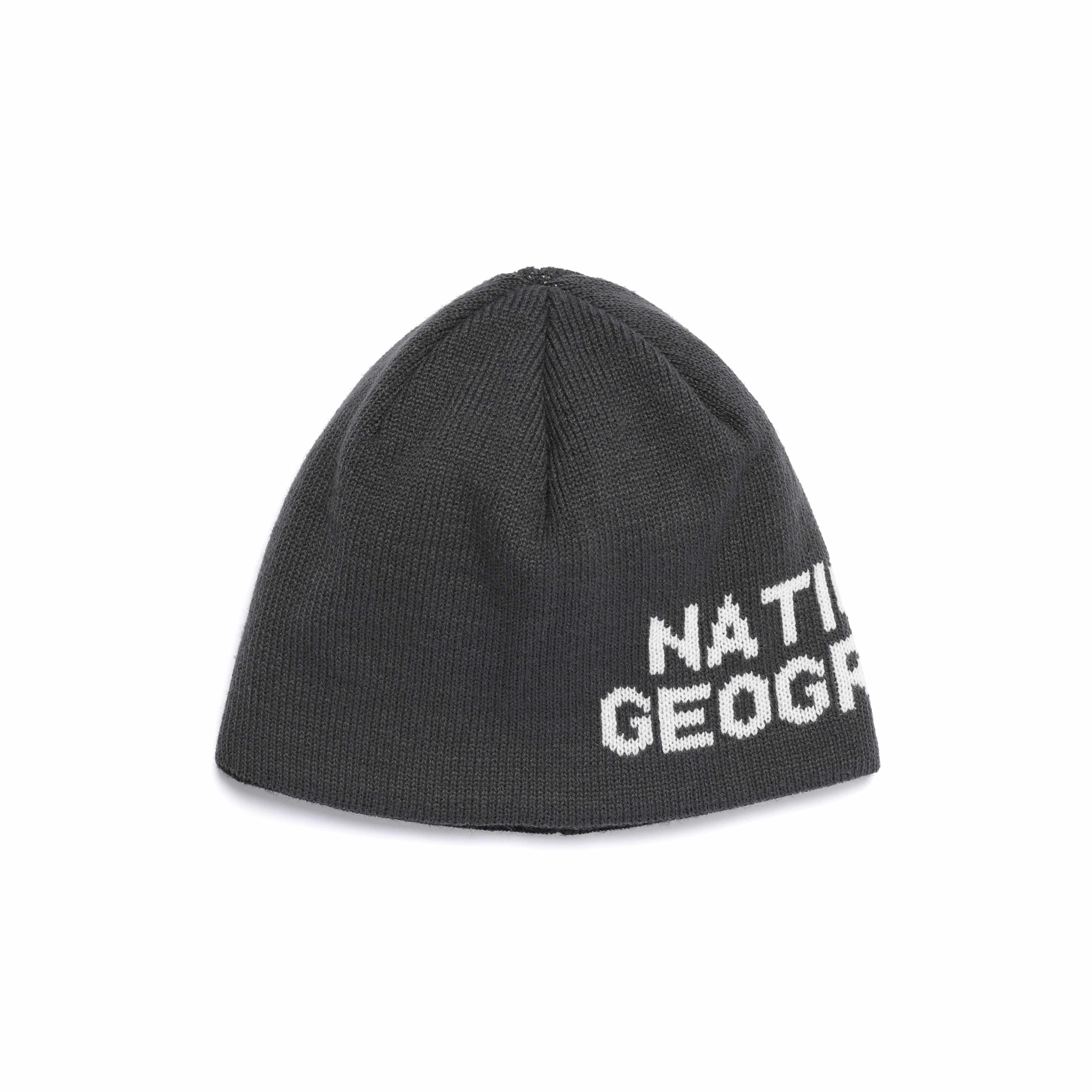 REVERSIBLE BEANIE BLACK