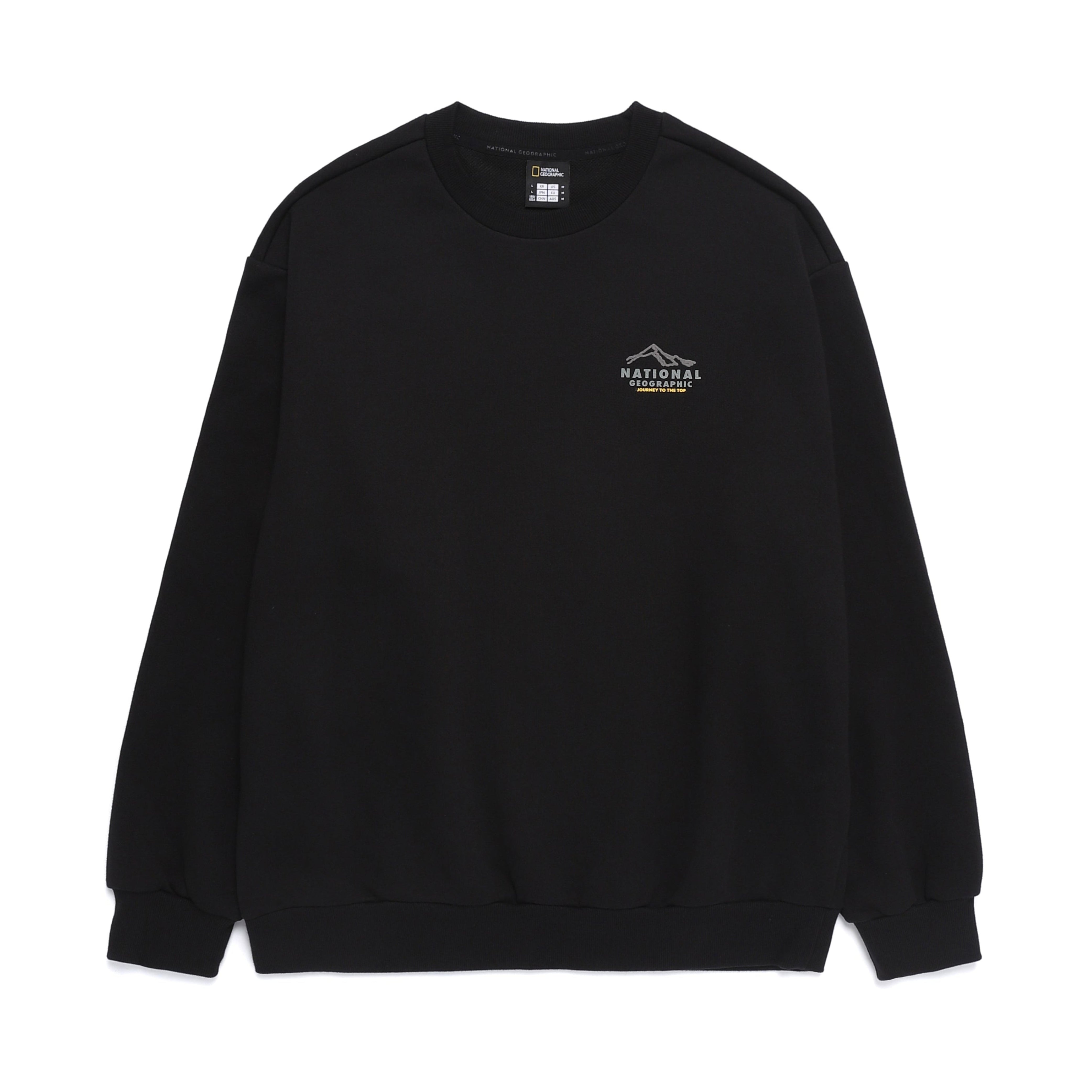 CONCEPT GRAPHIC SWEATSHIRT BLACK