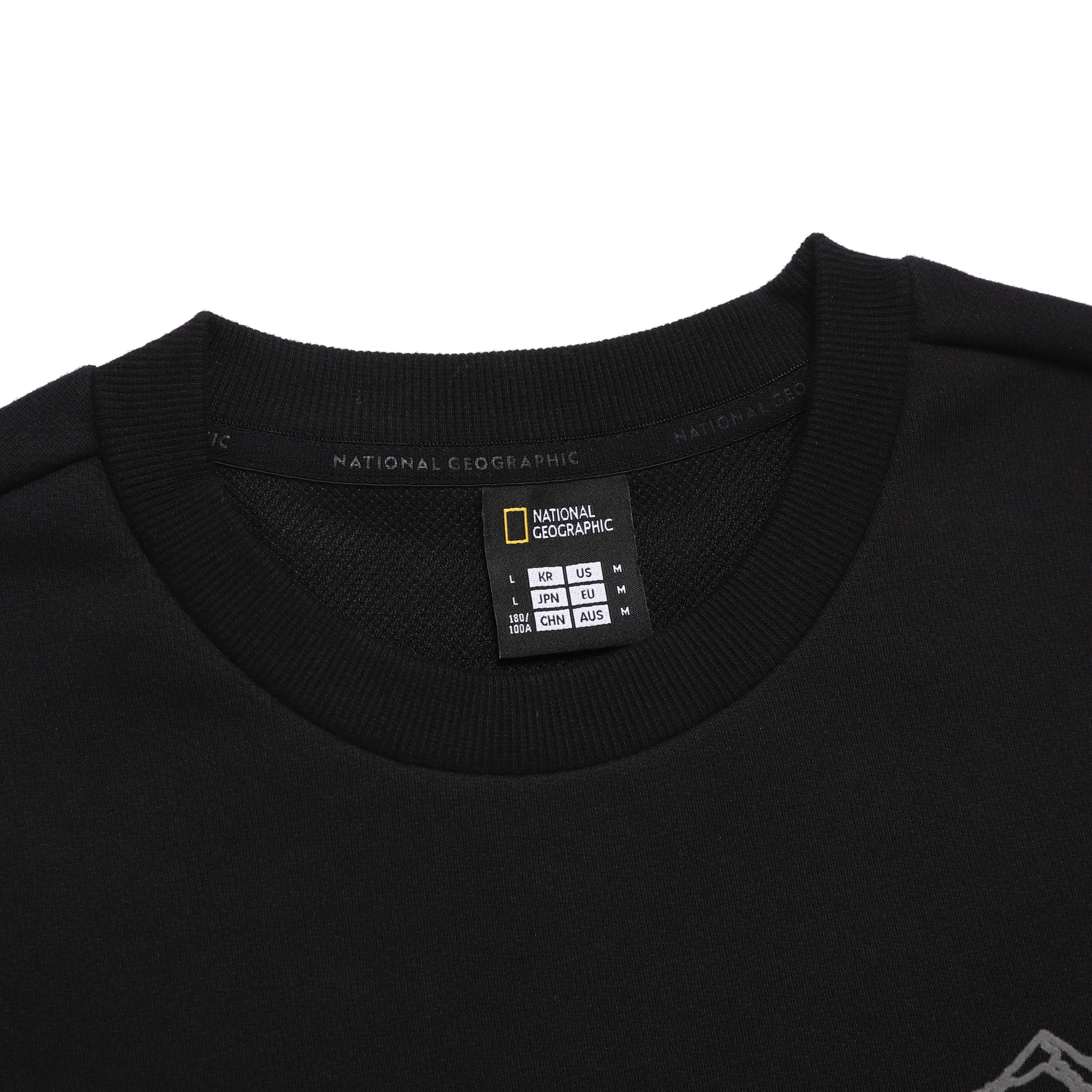 CONCEPT GRAPHIC SWEATSHIRT BLACK