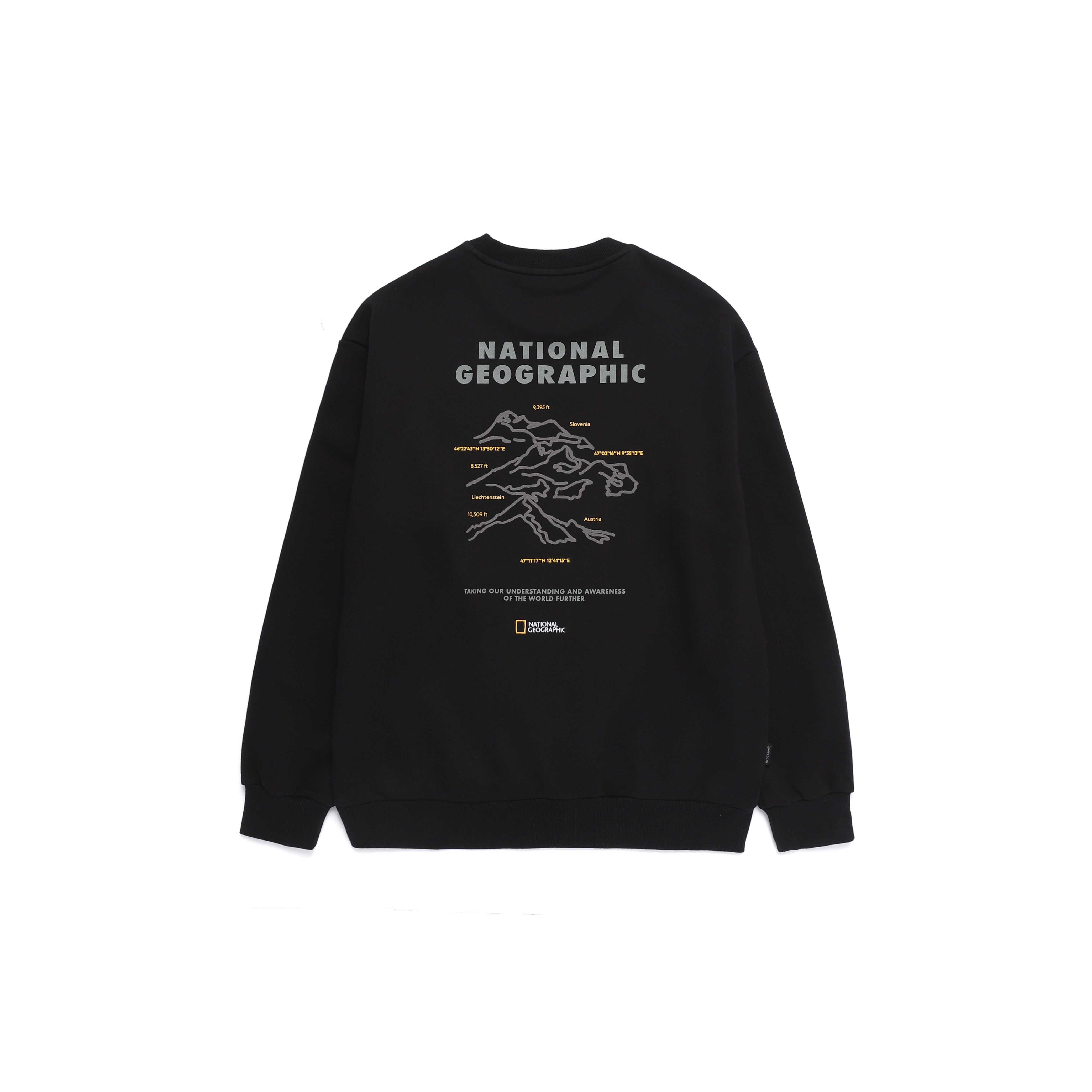 CONCEPT GRAPHIC SWEATSHIRT BLACK