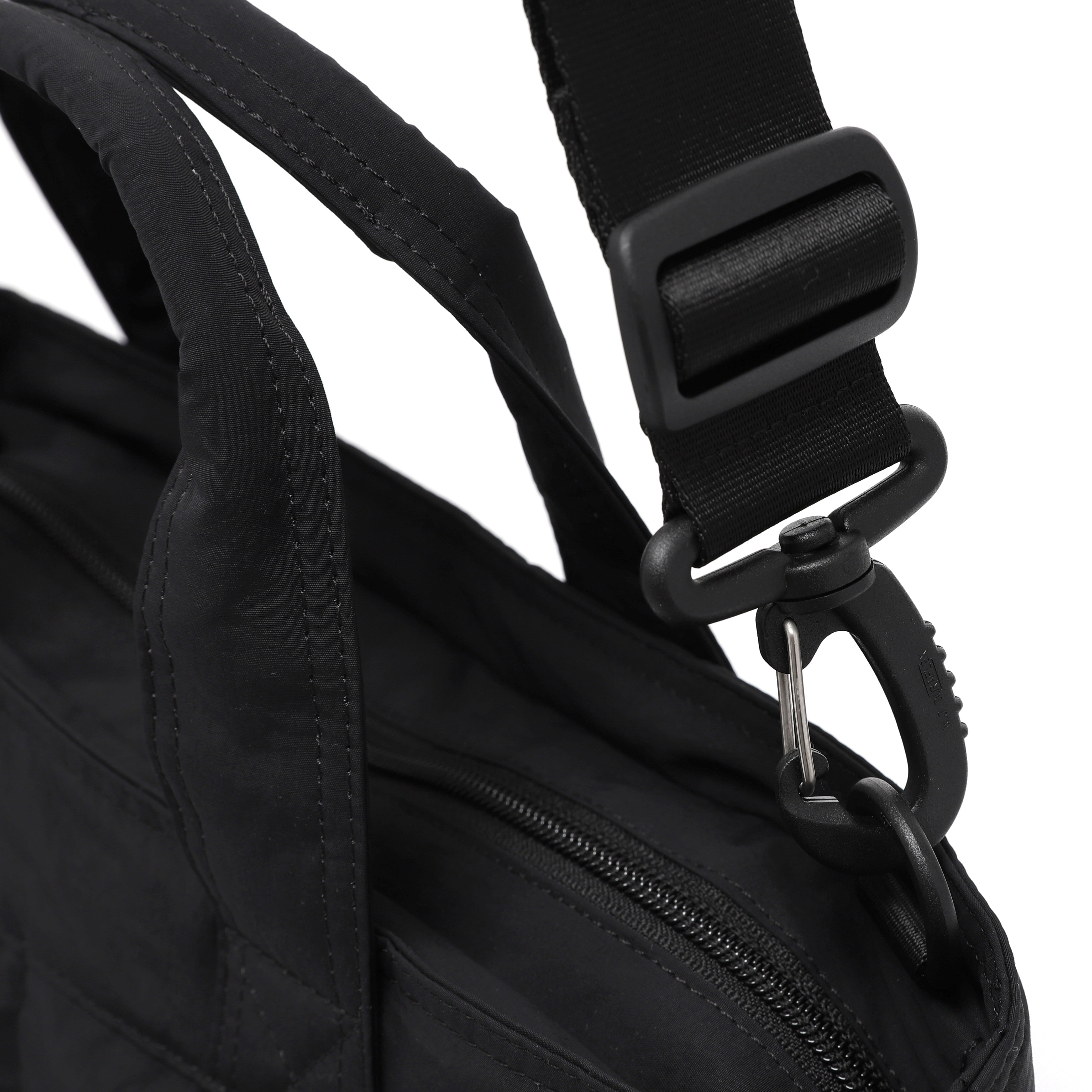LIGHT WIDE TOTE BAG BLACK