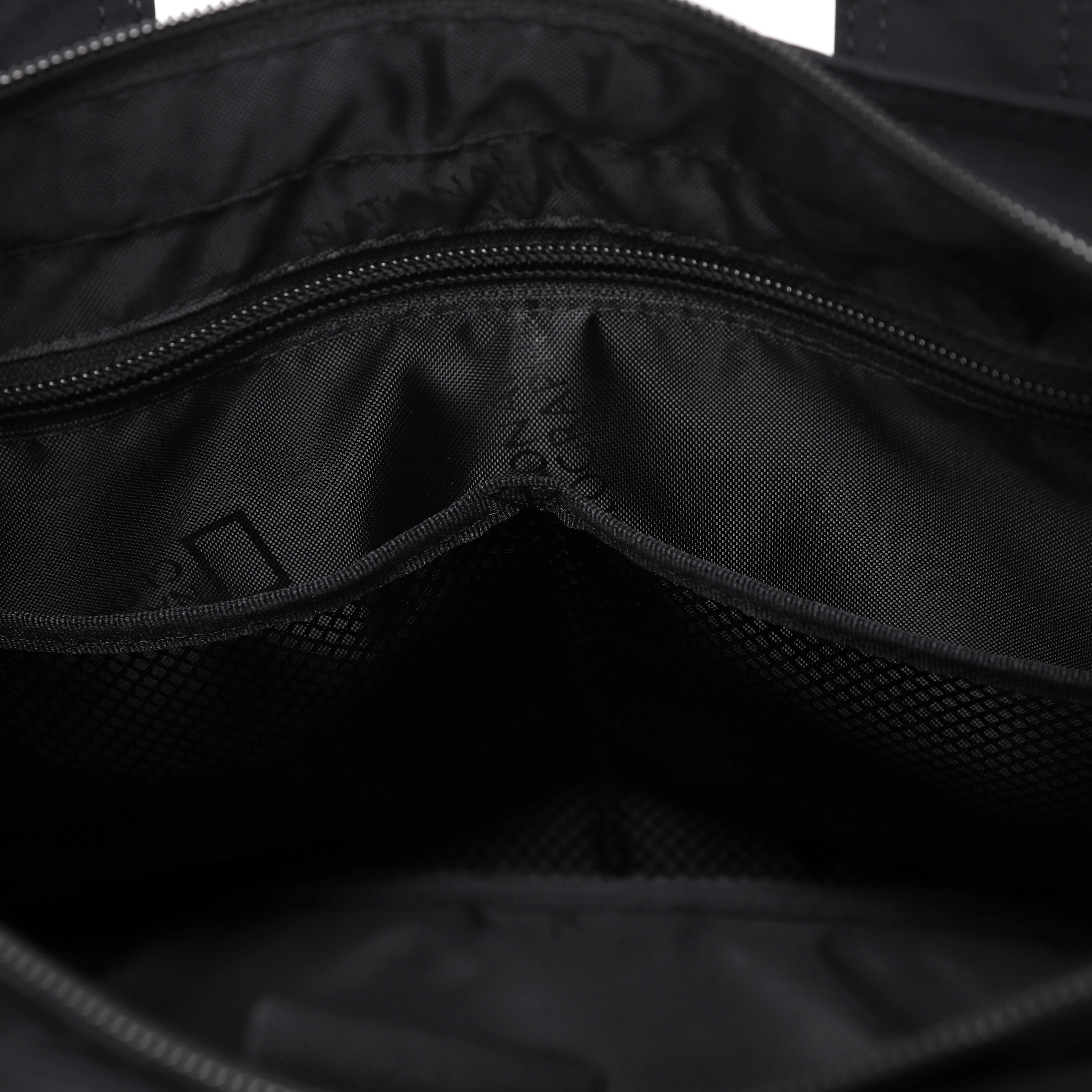 LIGHT WIDE TOTE BAG BLACK