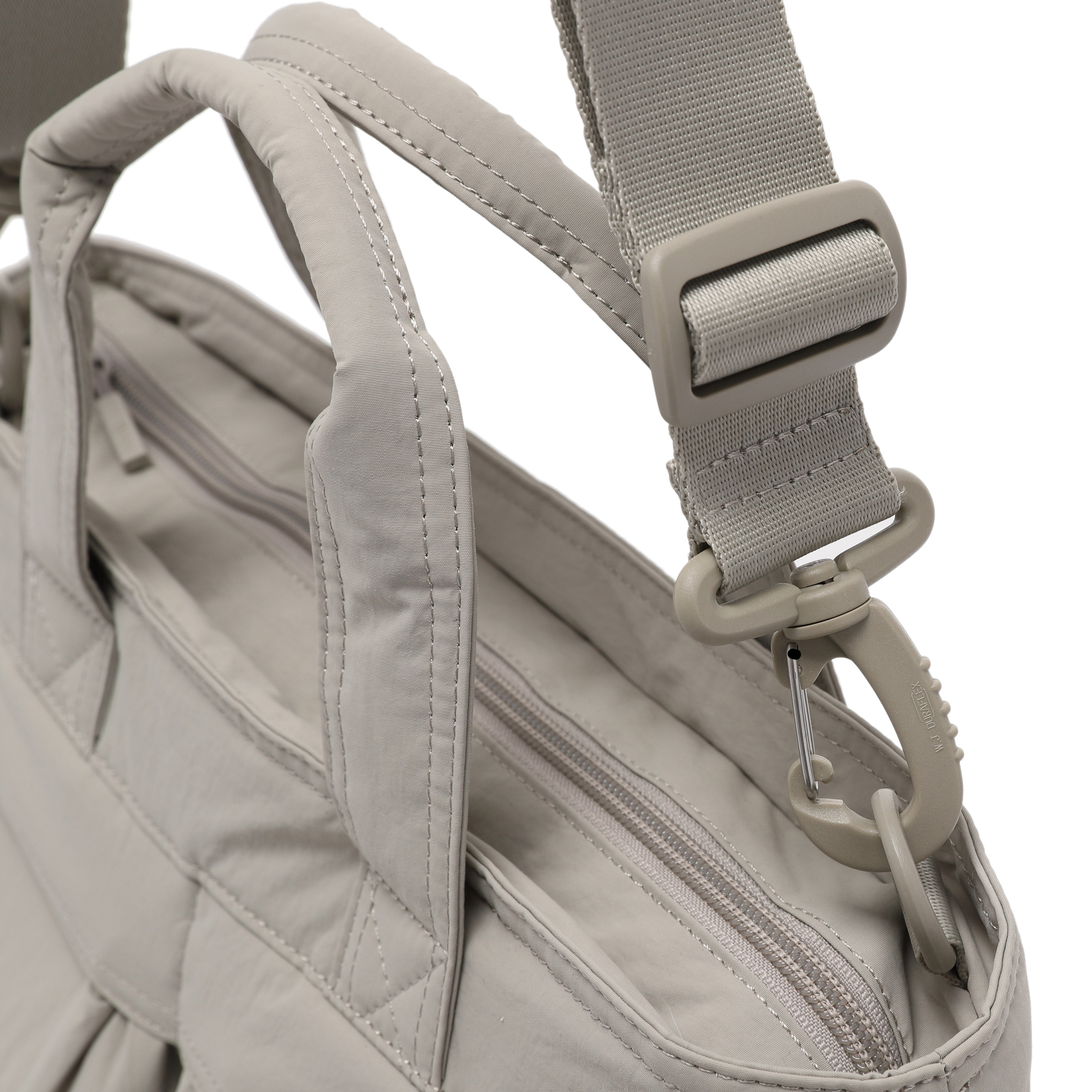 LIGHT WIDE TOTE BAG BEIGE
