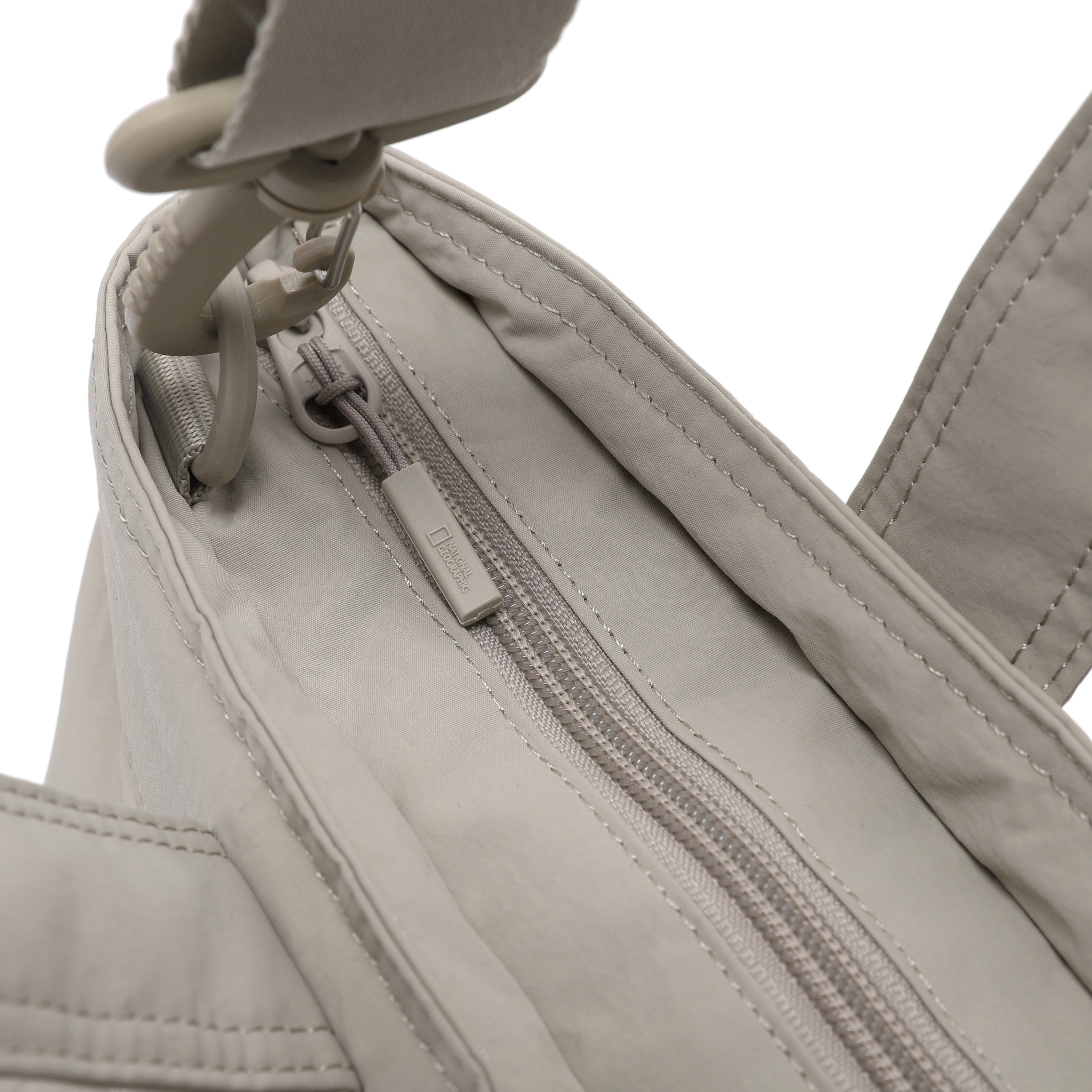 LIGHT WIDE TOTE BAG BEIGE