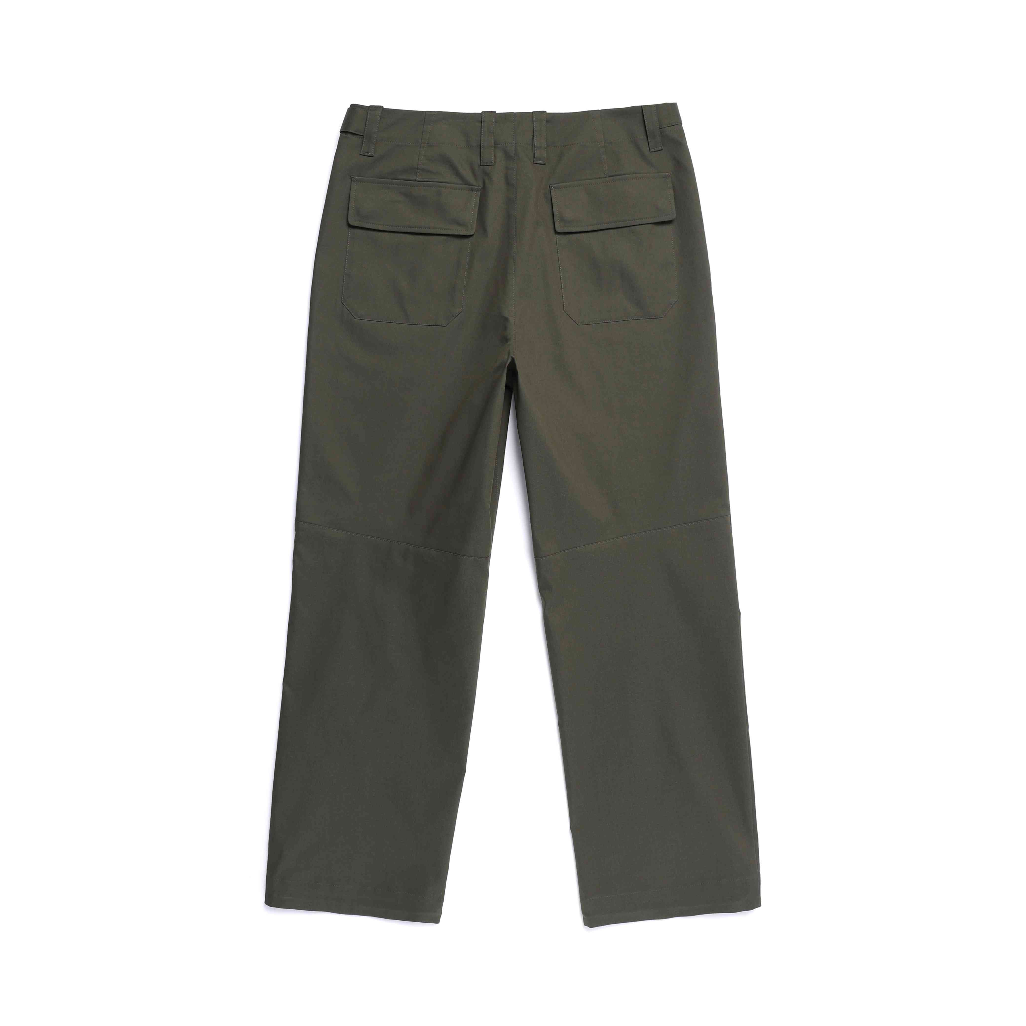 NRN BELTED PANTS OLIVE KHAKI