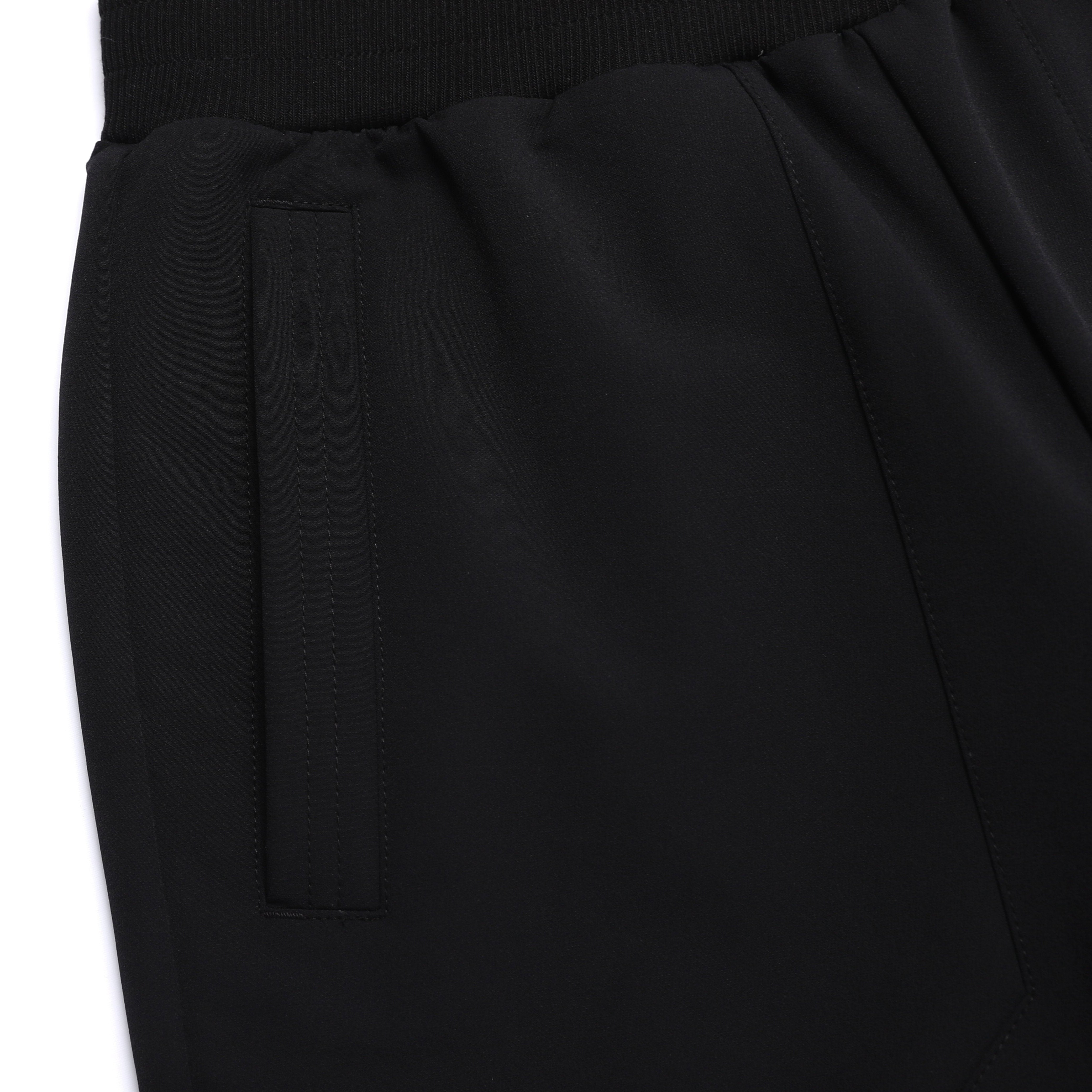 ARCHELON DOUBLE WARM FULL BREUSHED WOVEN PANTS BLACK