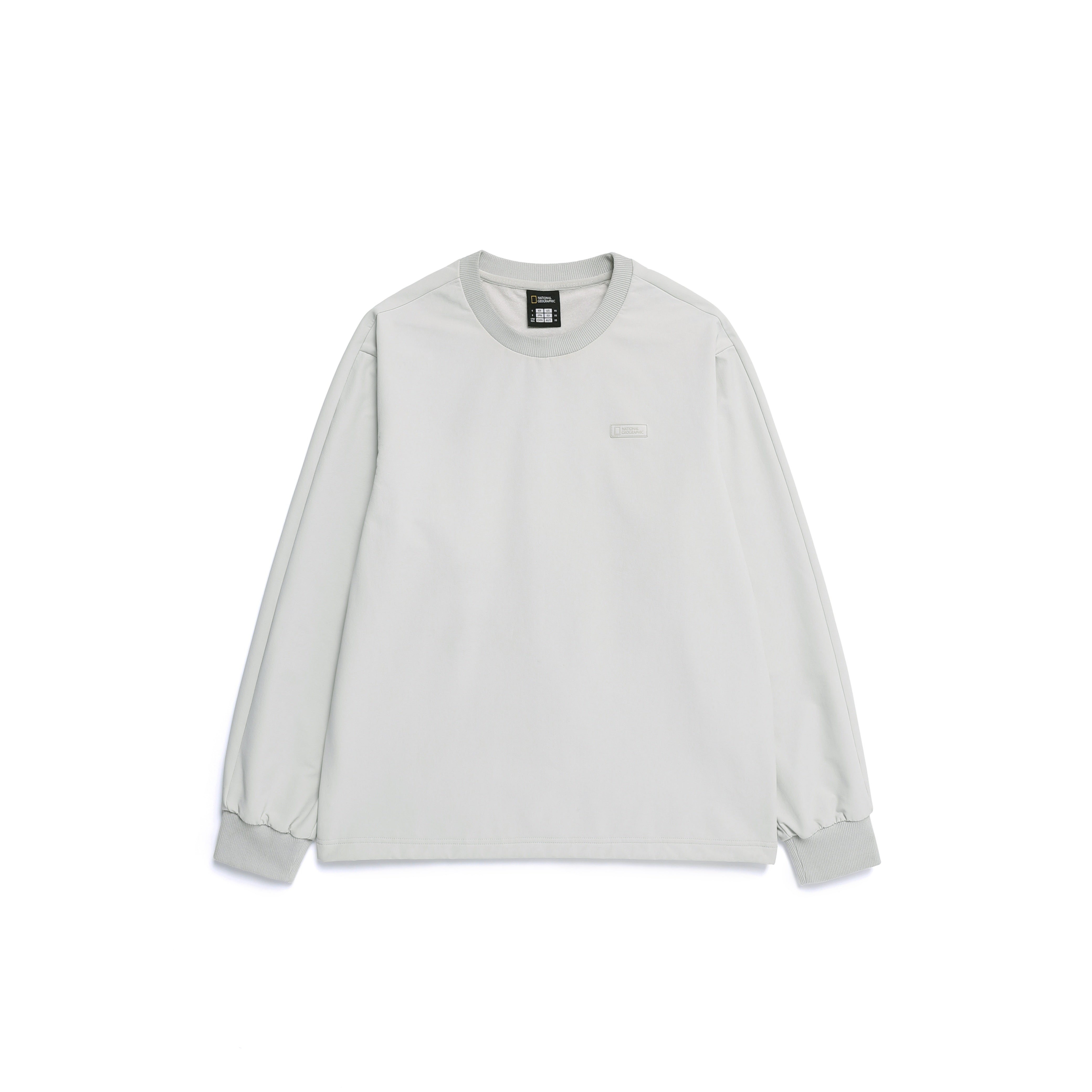 ARCHELON DOUBLE WARM FULL BRUSHED WOVEN SWEATSHIRT L/GREY