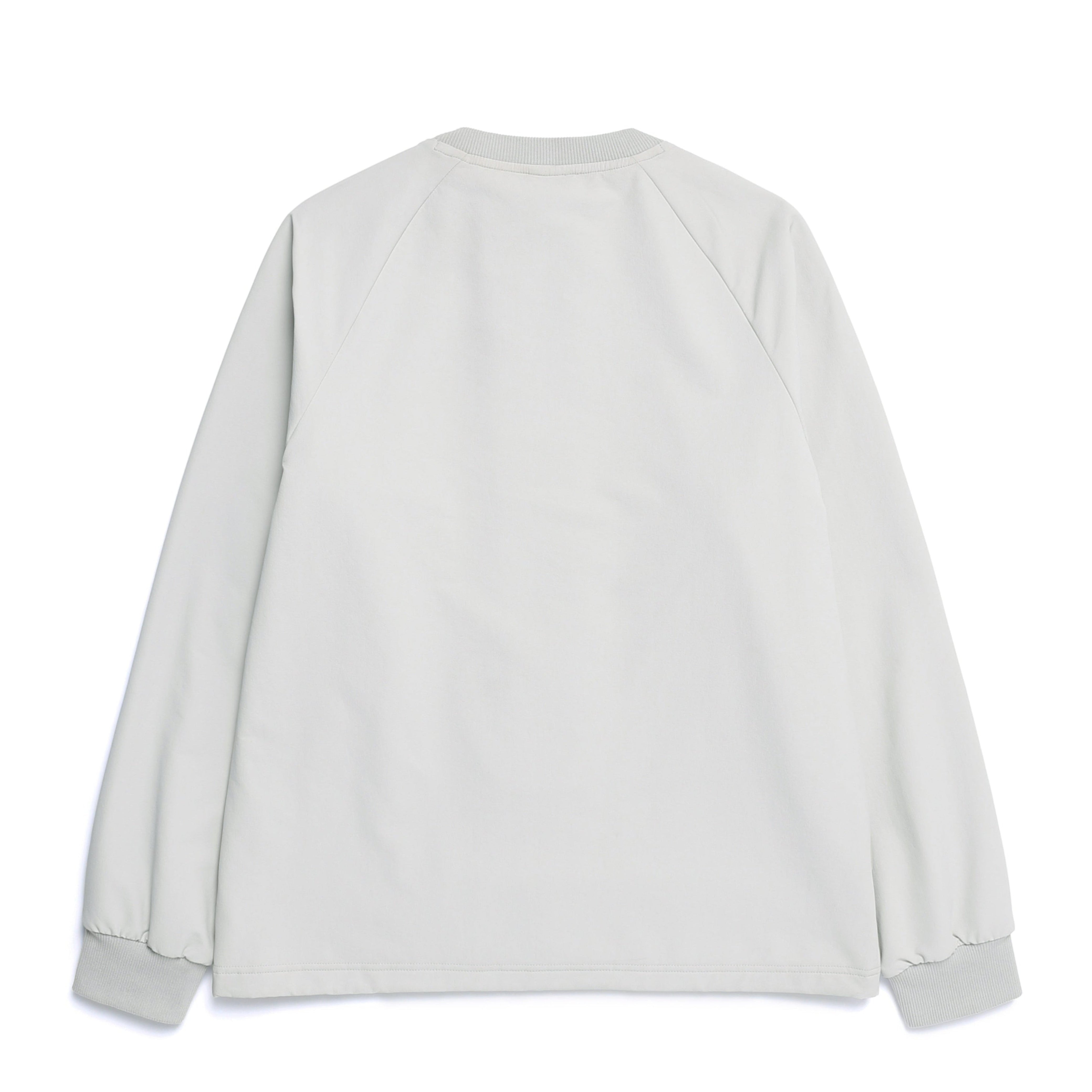 ARCHELON DOUBLE WARM FULL BRUSHED WOVEN SWEATSHIRT L/GREY