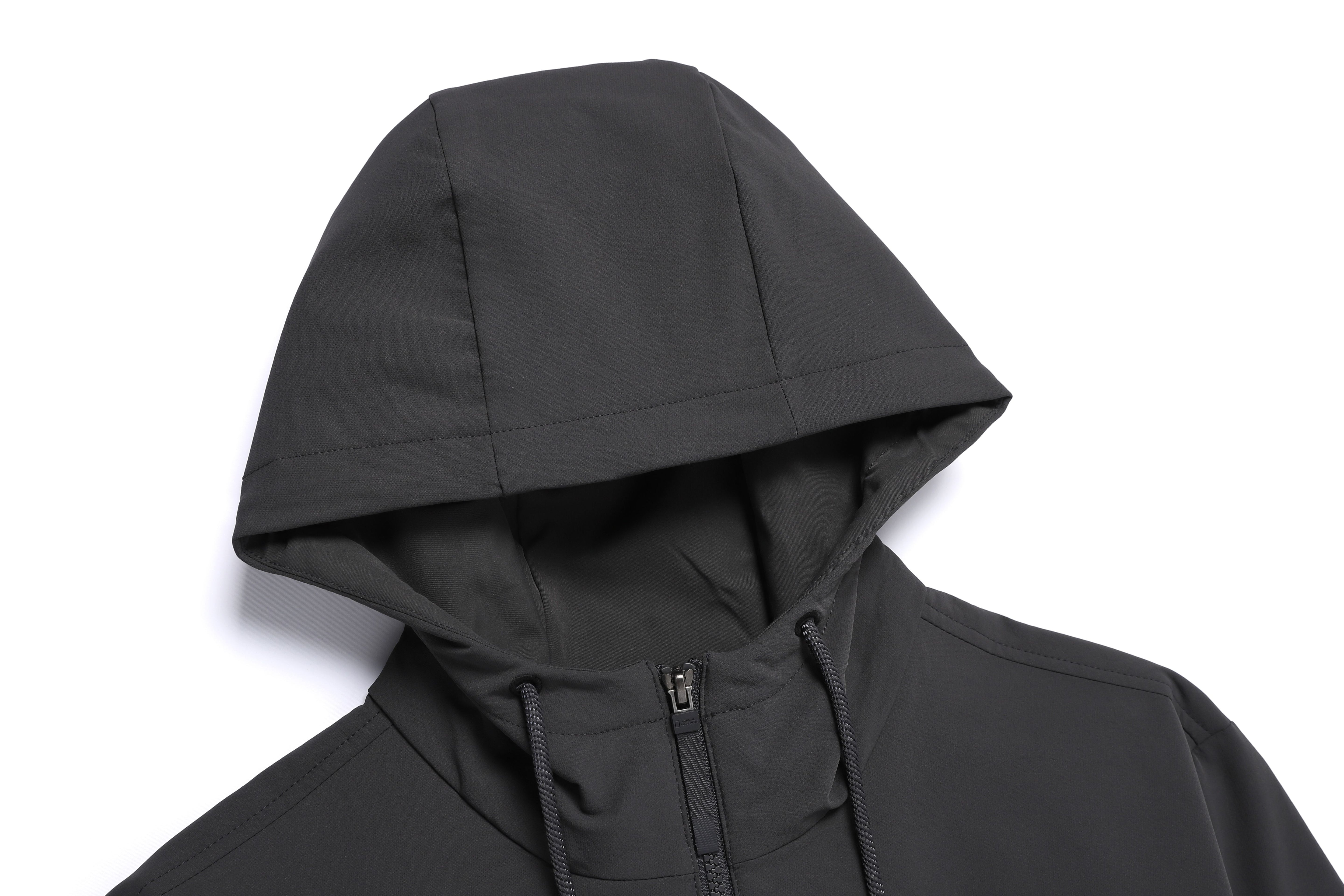 WOMEN ARCHELON DOUBLE WARM HOOD FULL ZIP-UP GREY