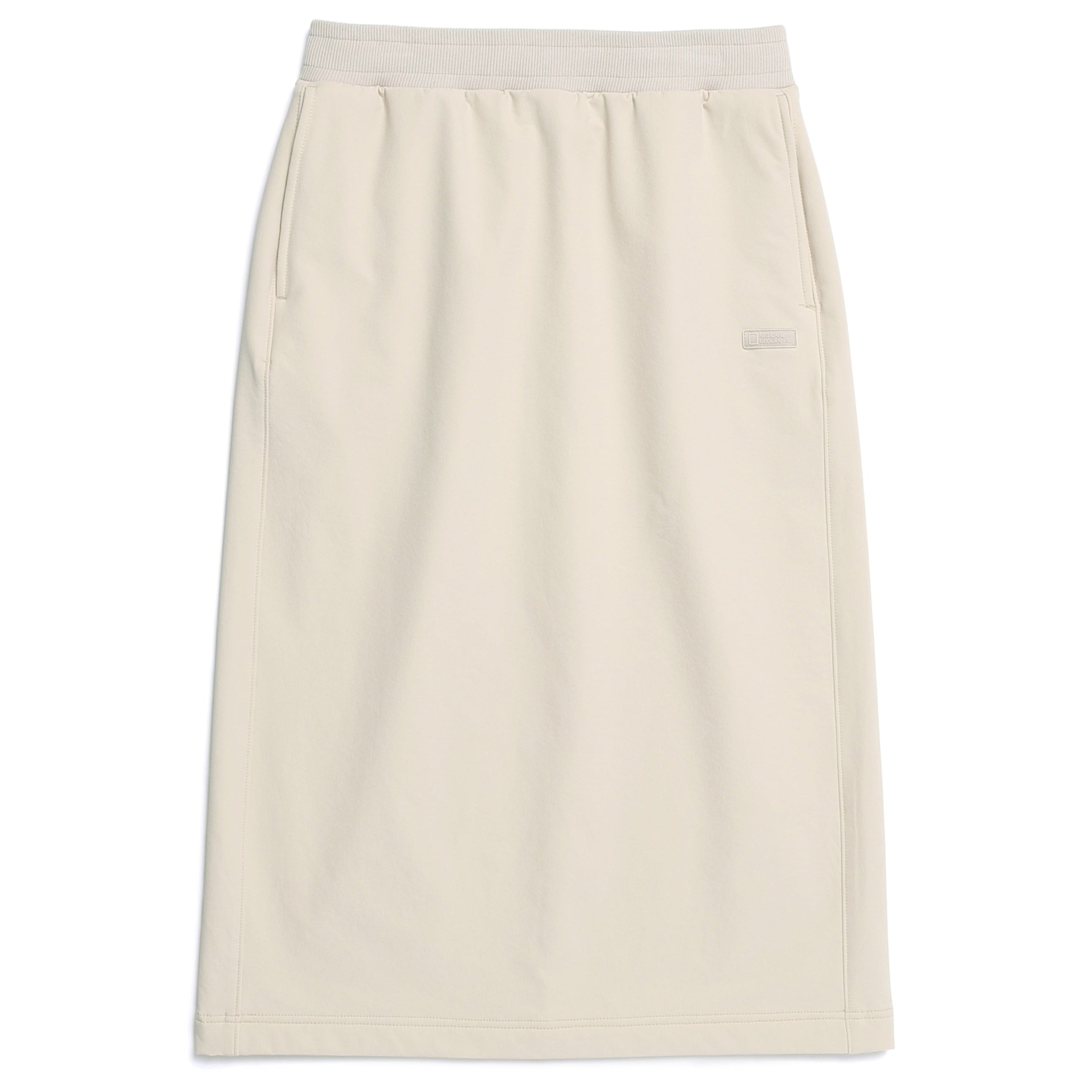 WOMEN ARCHELON DOUBLE WARM WOVEN SKIRT SILVER BIRCH