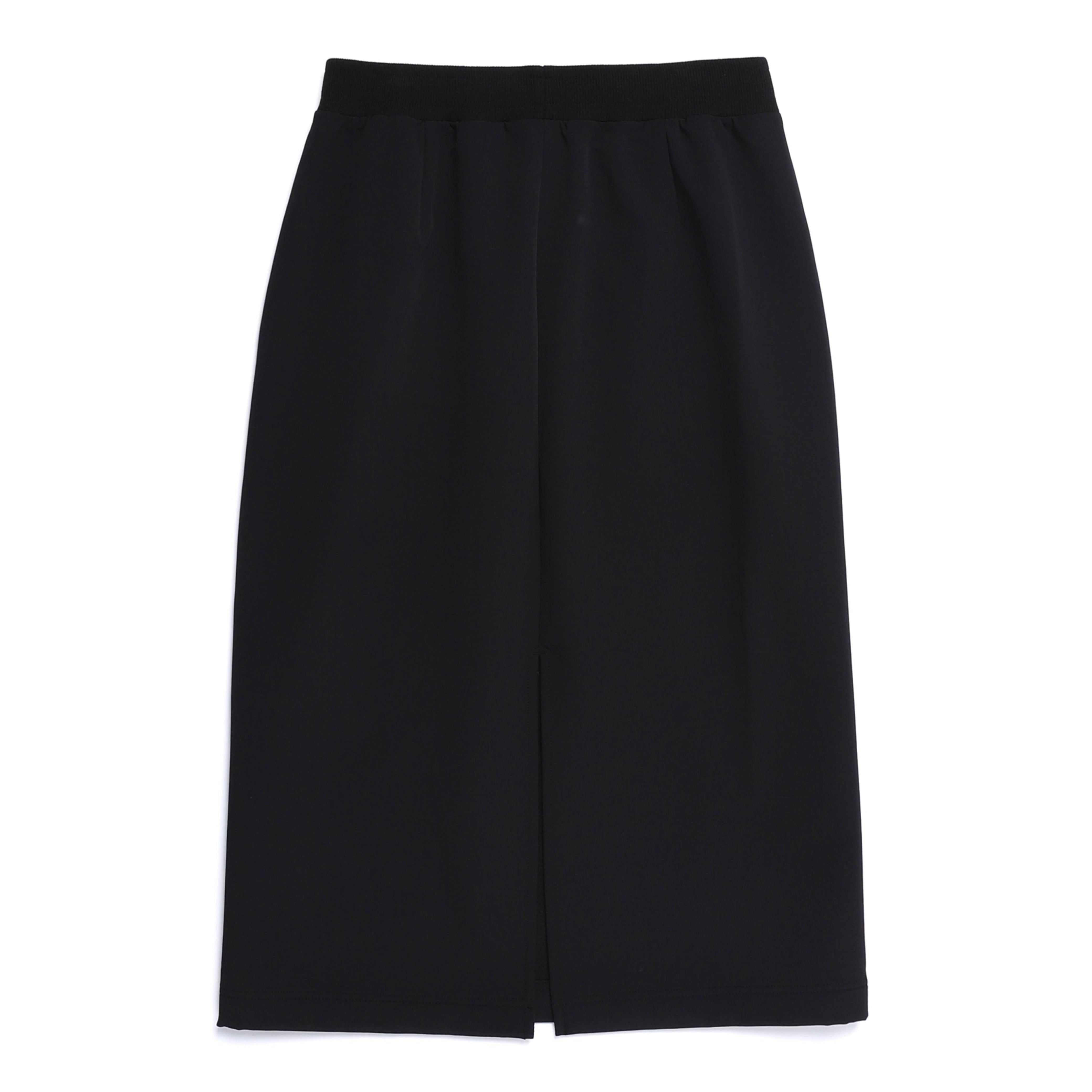 WOMEN ARCHELON DOUBLE WARM WOVEN SKIRT BLACK