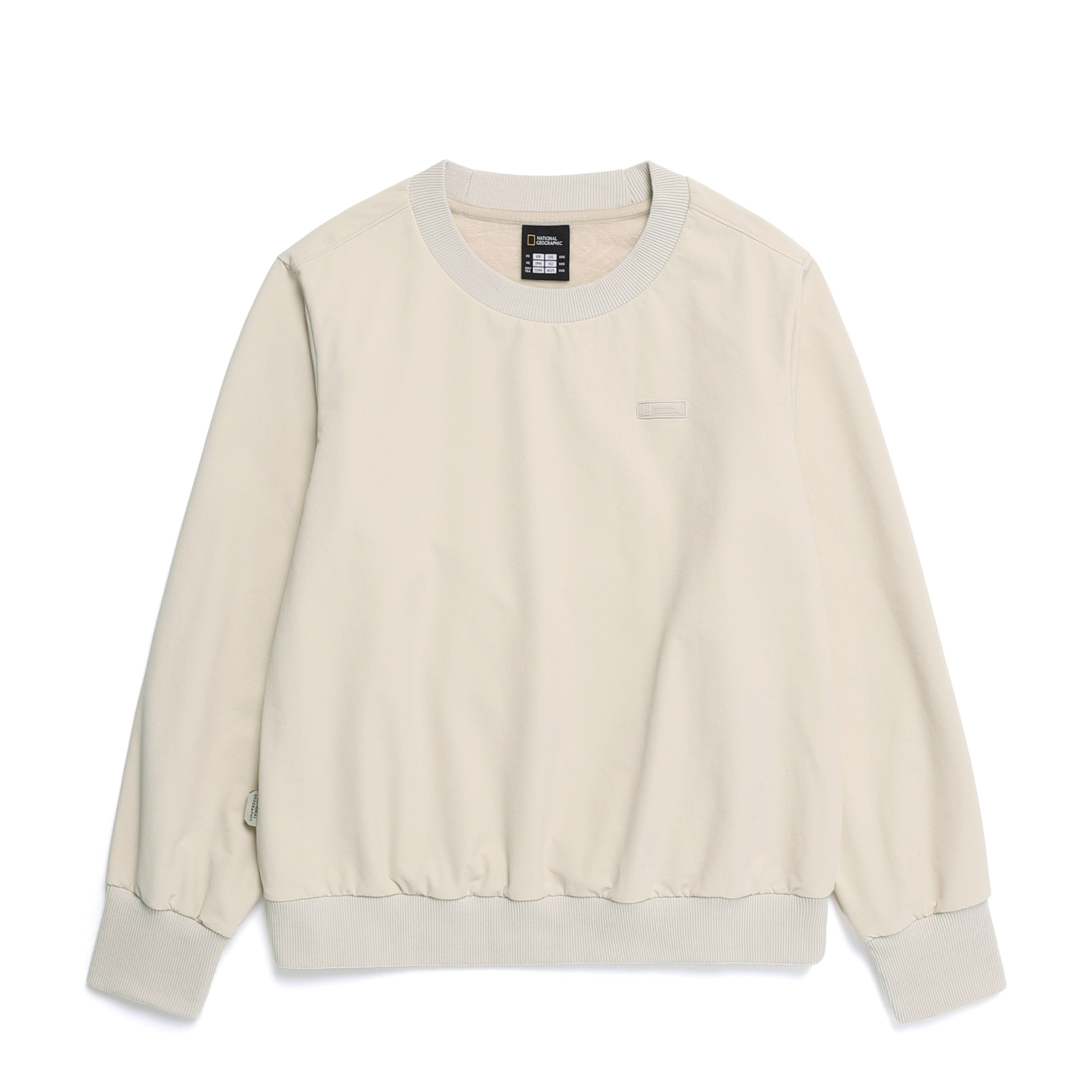 WOMEN ARCHELON DOUBLE WARM SWEATSHIRT SILVER BIRCH