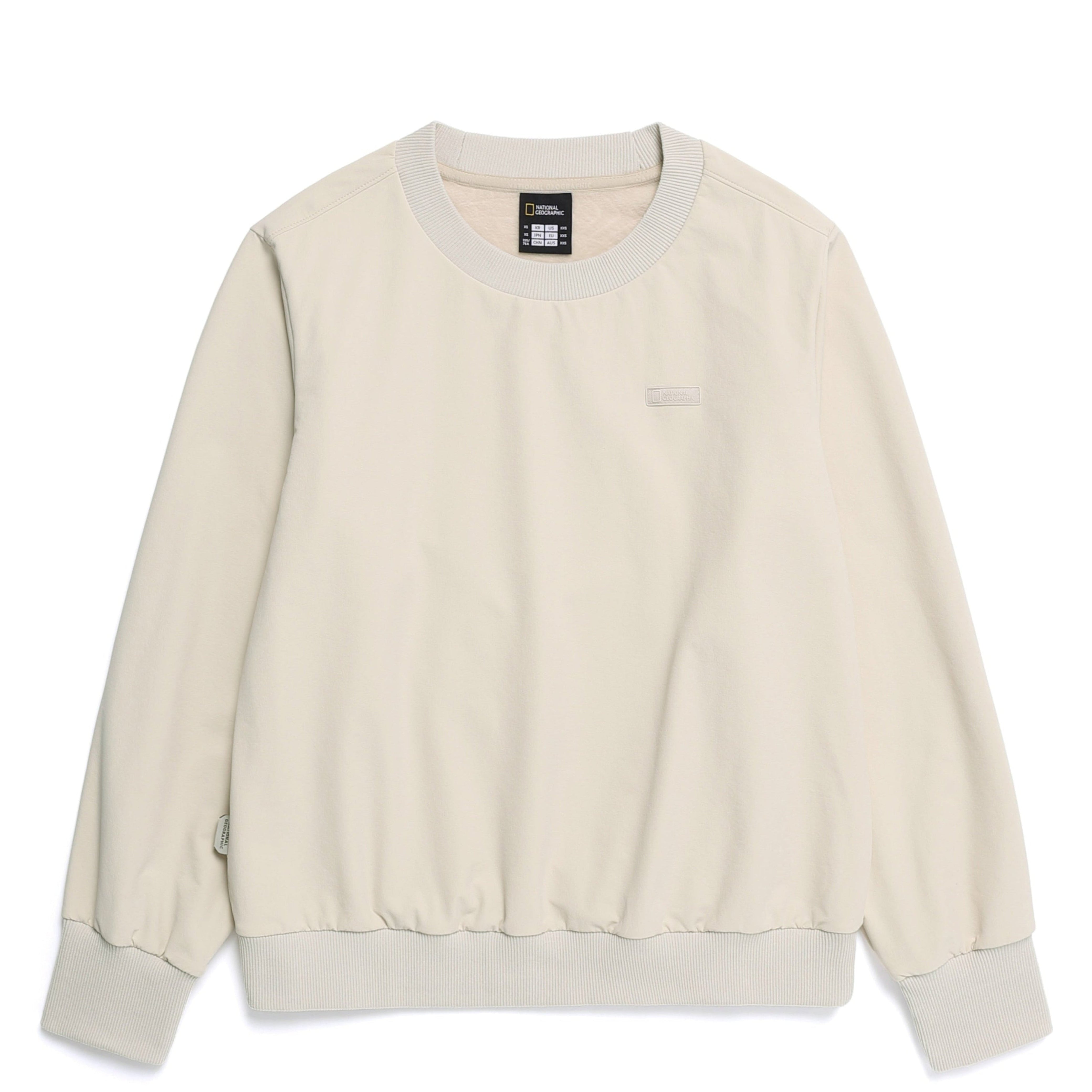 WOMEN ARCHELON DOUBLE WARM SWEATSHIRT SILVER BIRCH