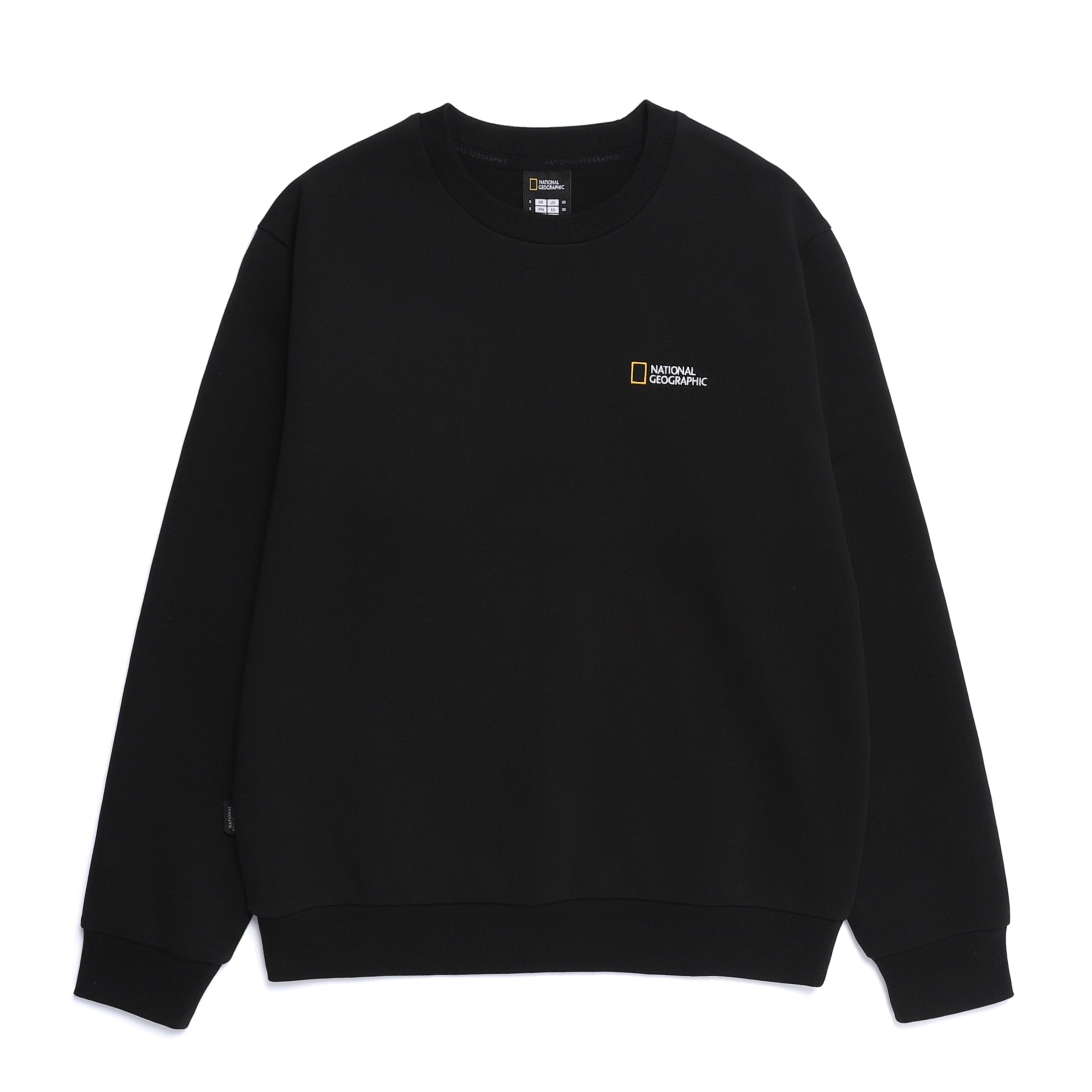 FOLHAS SMALL LOGO SWEATSHIRT BLACK