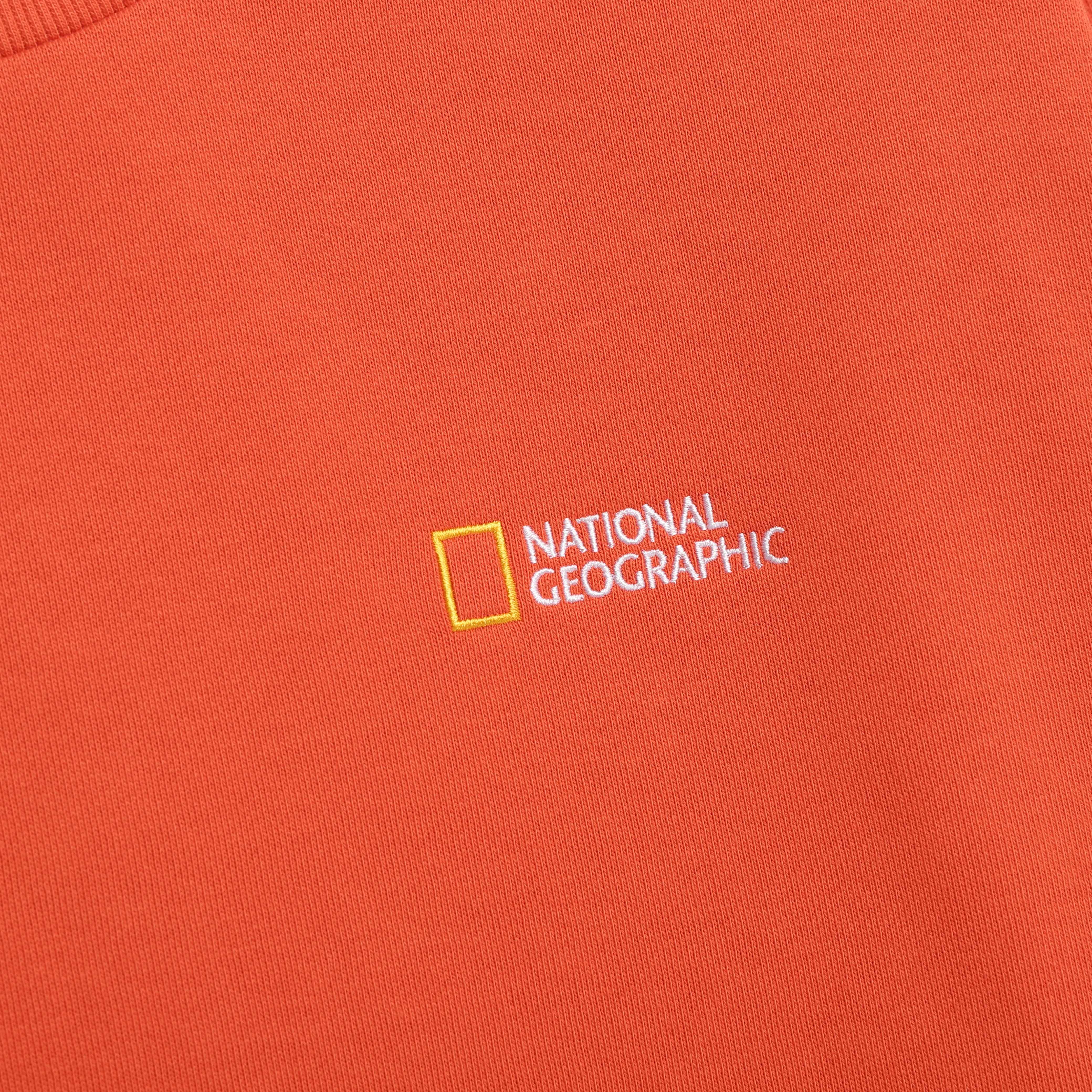 FOLHAS SMALL LOGO SWEATSHIRT L/ORANGE