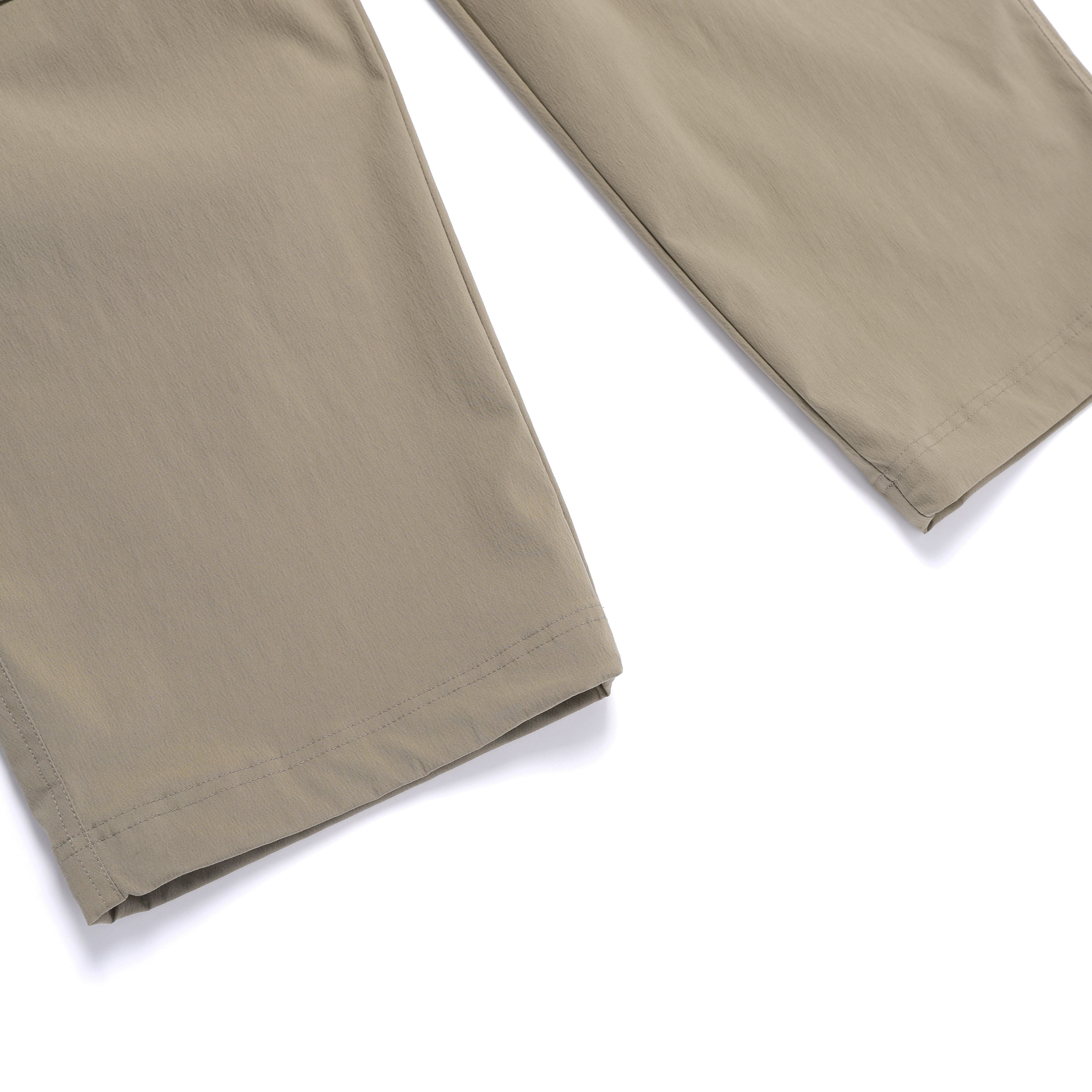 SEMI-LOOSE STRAIGHT PANTS OAK BEIGE