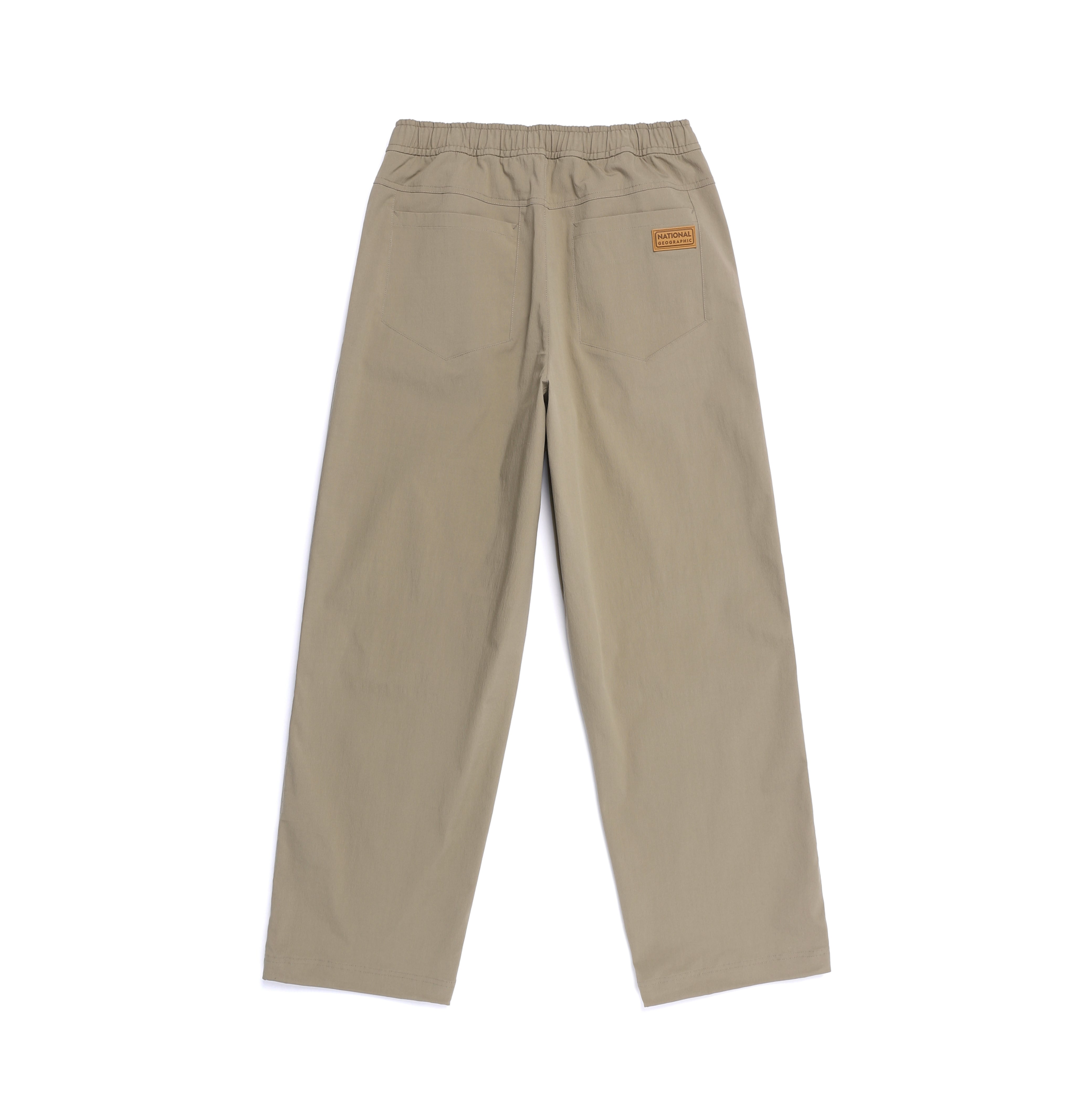 SEMI-LOOSE STRAIGHT PANTS OAK BEIGE