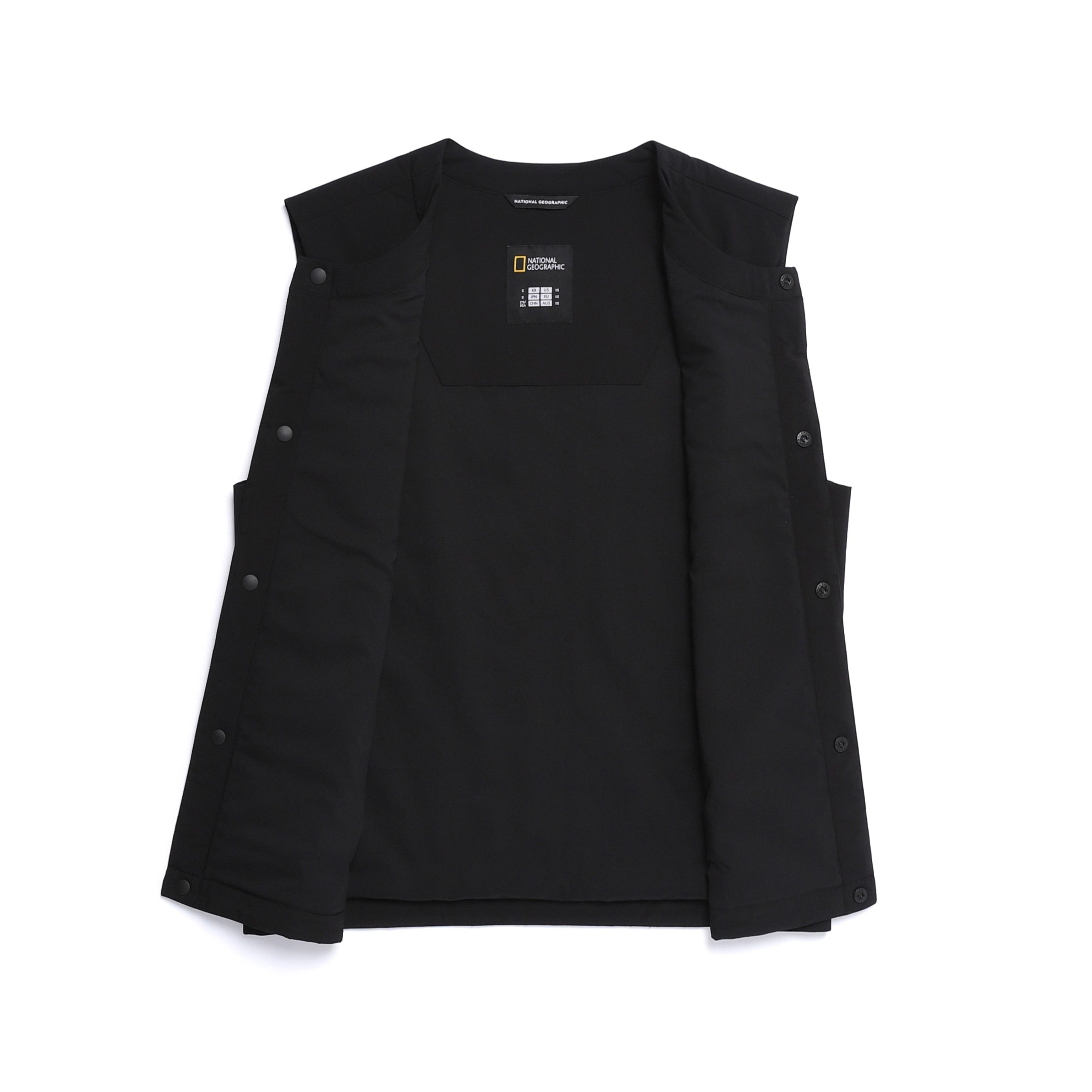 RHEA ULTRA-LIGHTWEIGHT PADDED VEST BLACK