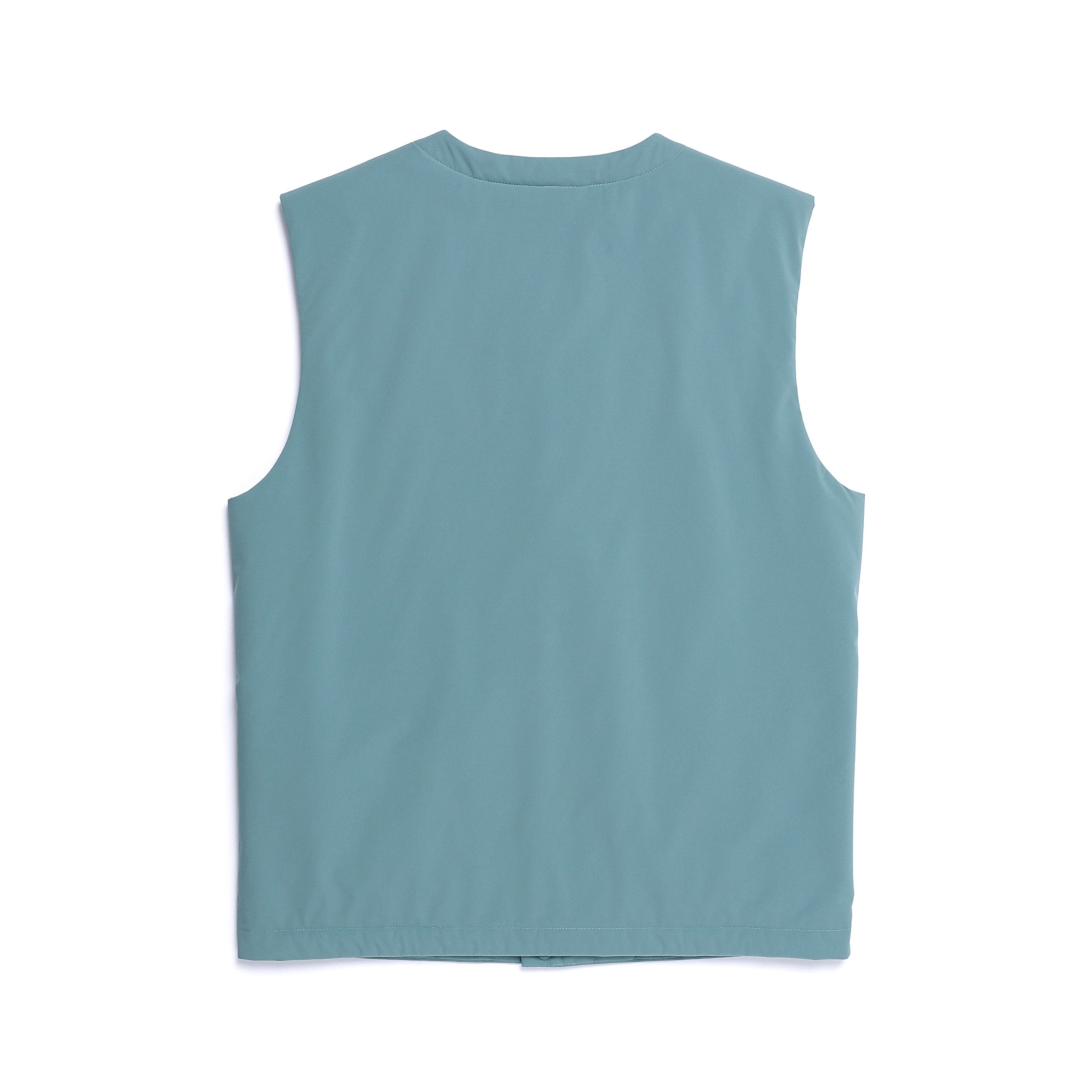 RHEA ULTRA-LIGHTWEIGHT PADDED VEST LIGHT TEAL GREEN