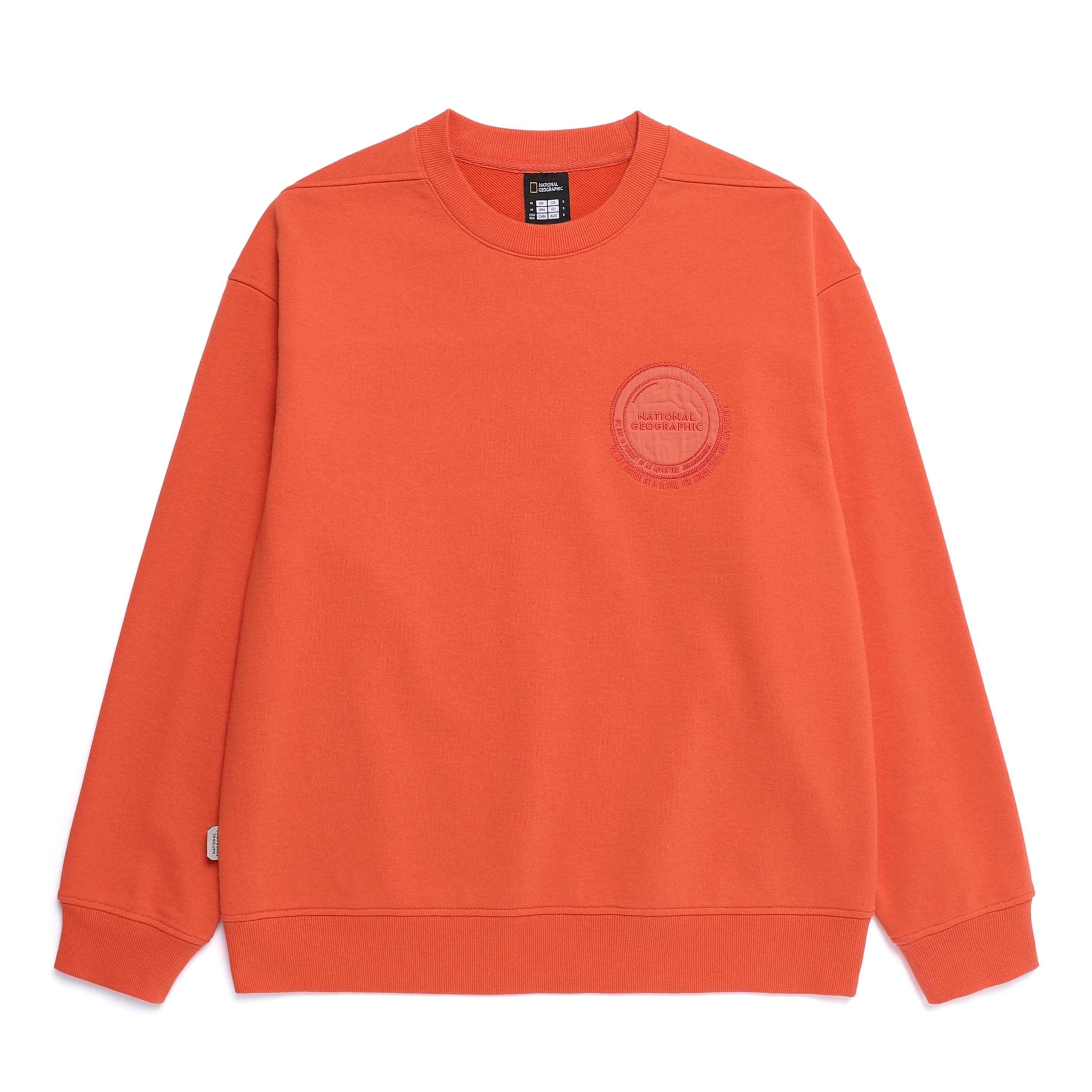 NRN SWEATSHIRT L/ORANGE