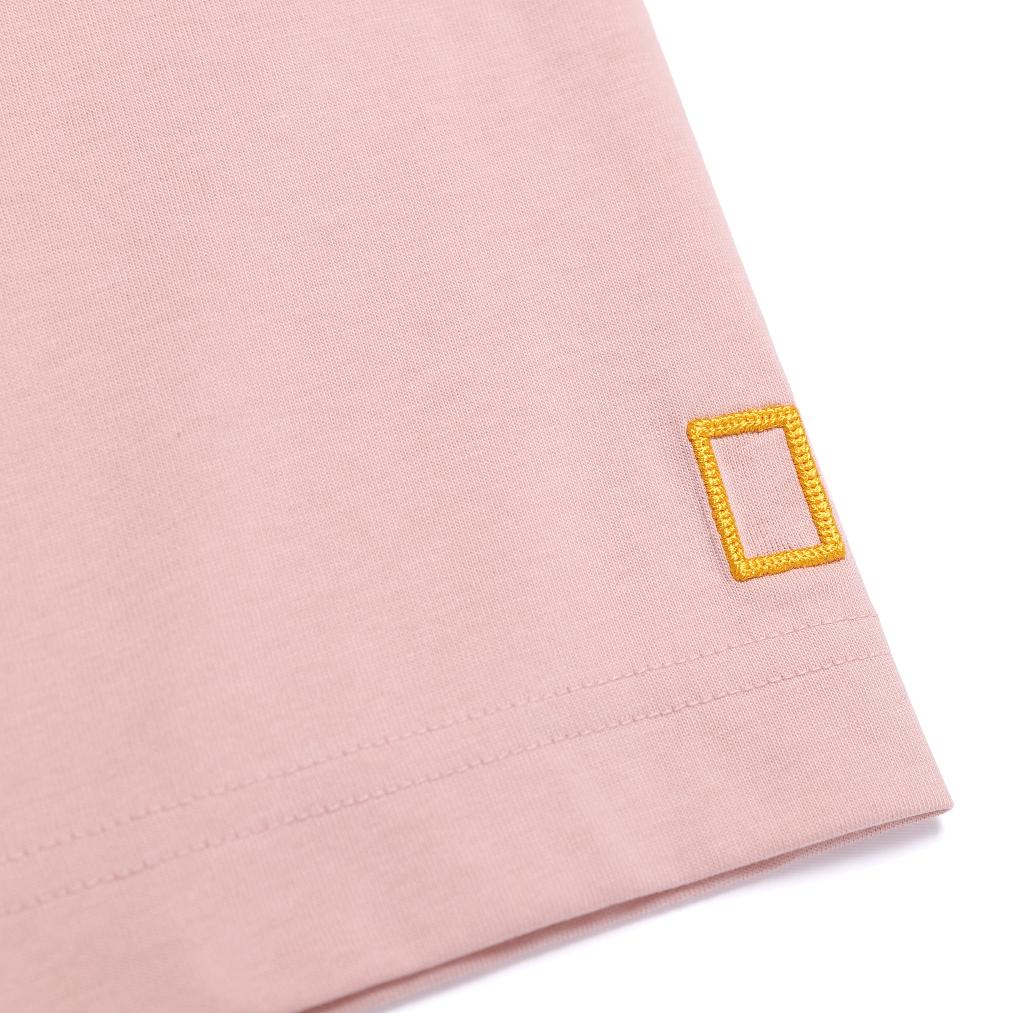 ANIMAL PATCH SHORT SLEEVE T-SHIRT PINK