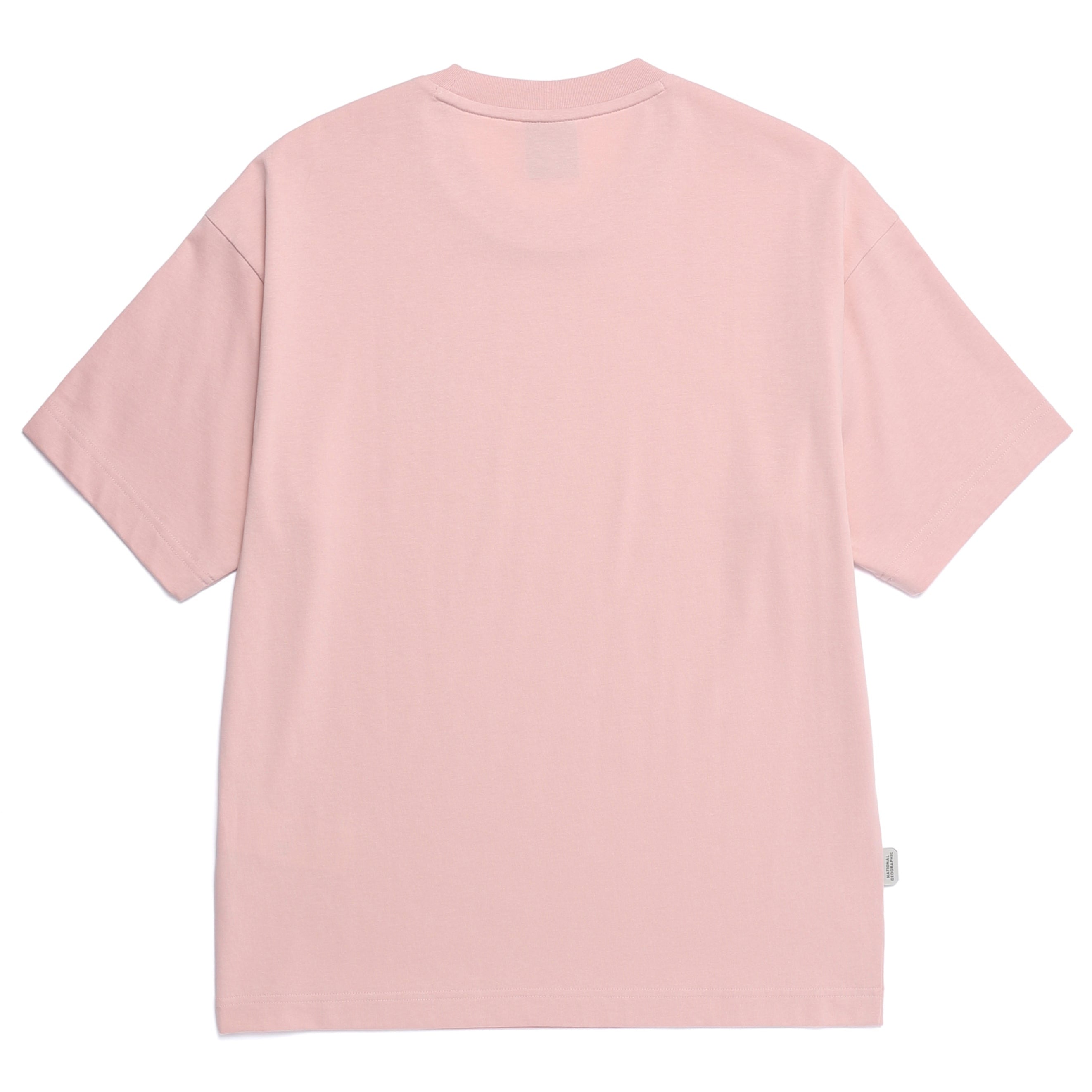 ANIMAL PATCH SHORT SLEEVE T-SHIRT PINK