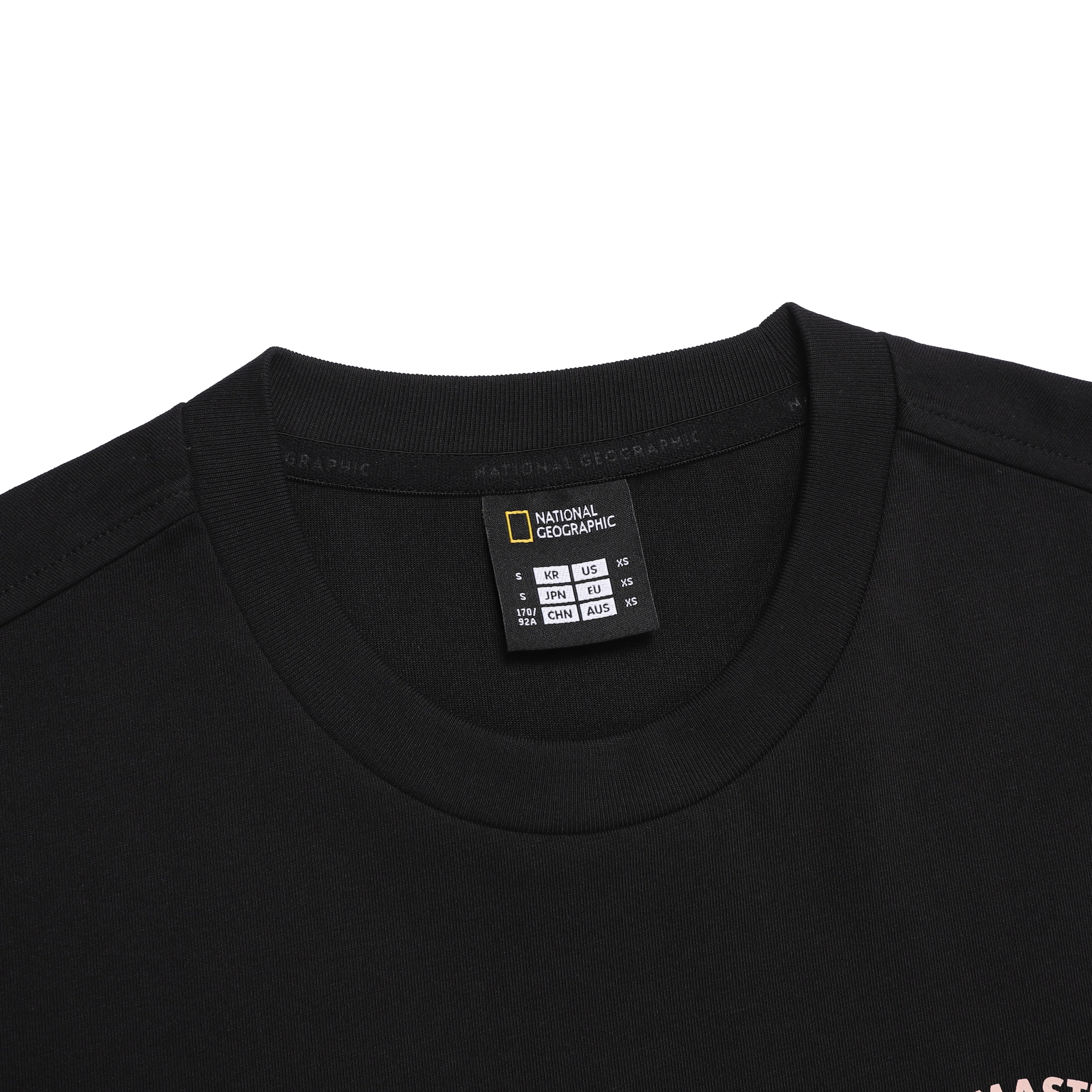 ANIMAL PATCH SHORT SLEEVE T-SHIRT BLACK