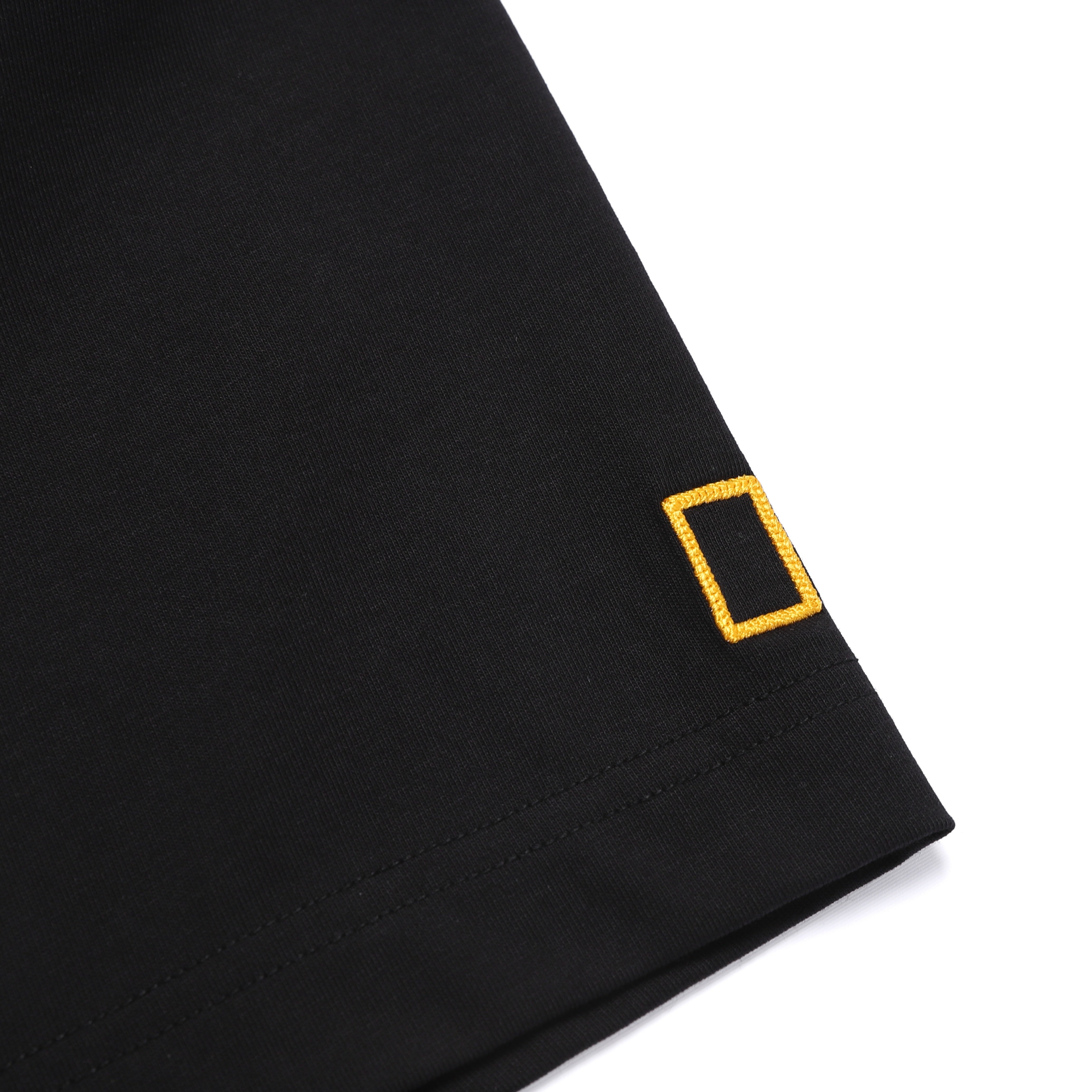 ANIMAL PATCH SHORT SLEEVE T-SHIRT BLACK