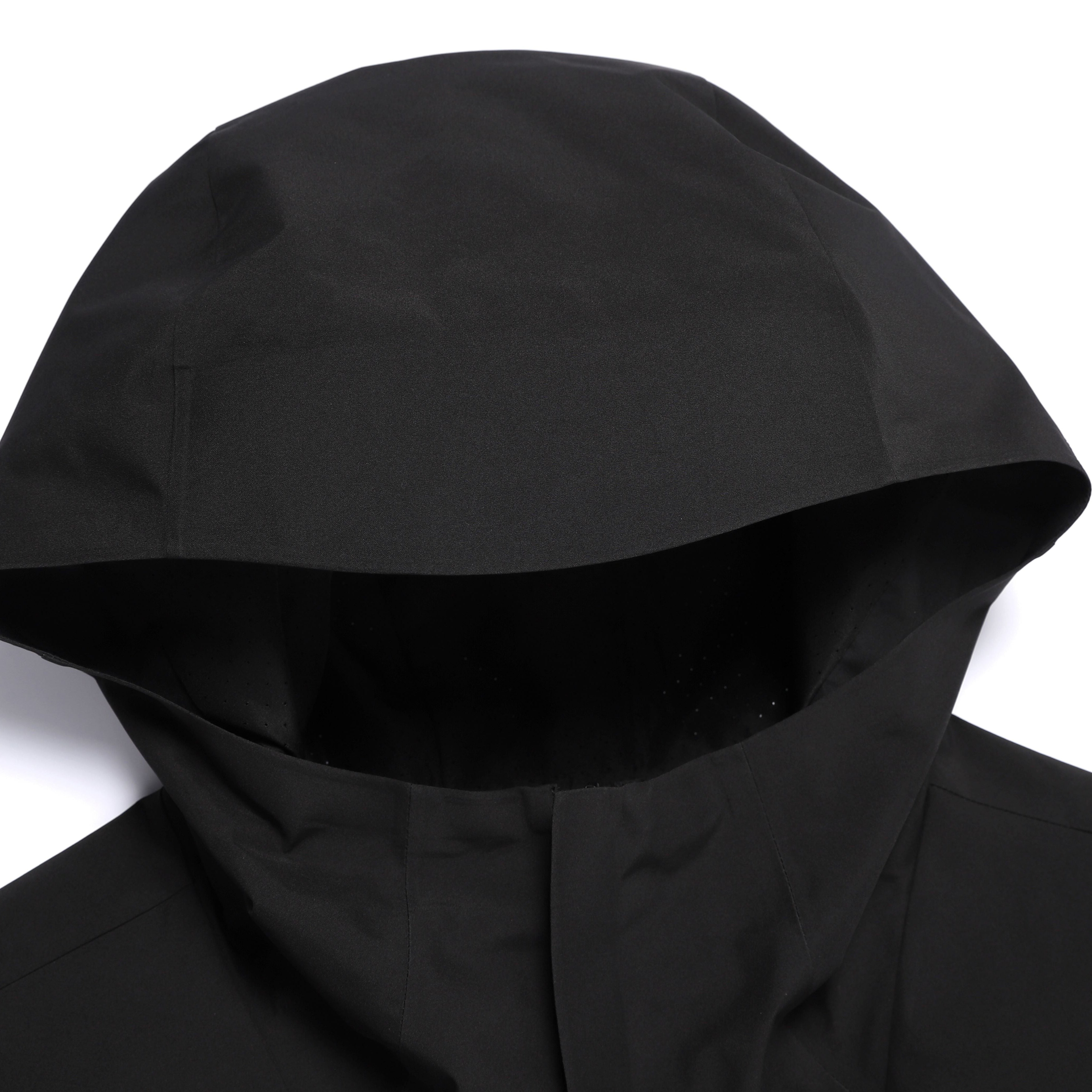 ATLAS WINDSTOPPER BY GORE-TEX LABS 2 LAYERS JACKET BLACK
