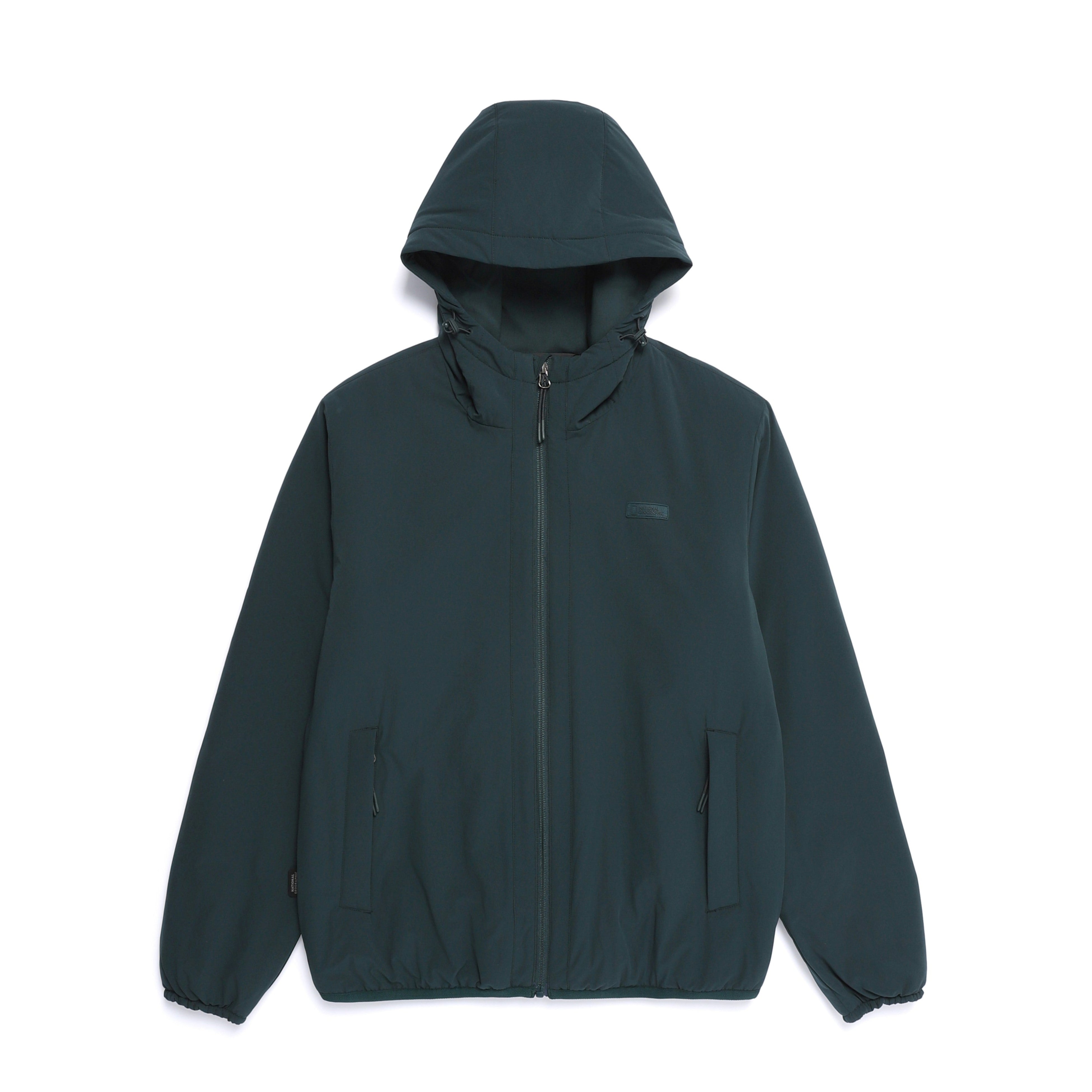 LOPURA WOOL PADDED JUMPER D/GREEN