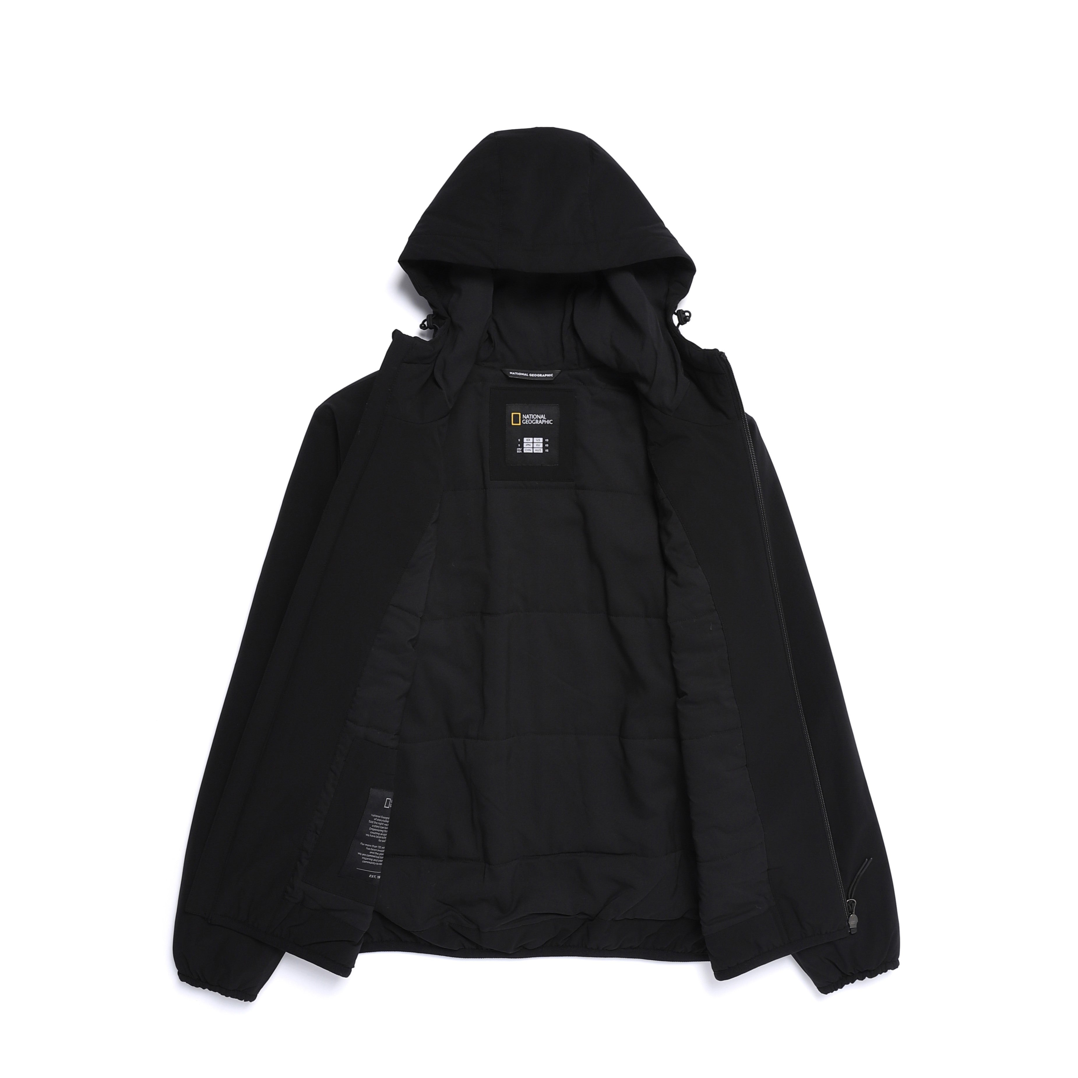 LOPURA WOOL PADDED JUMPER BLACK