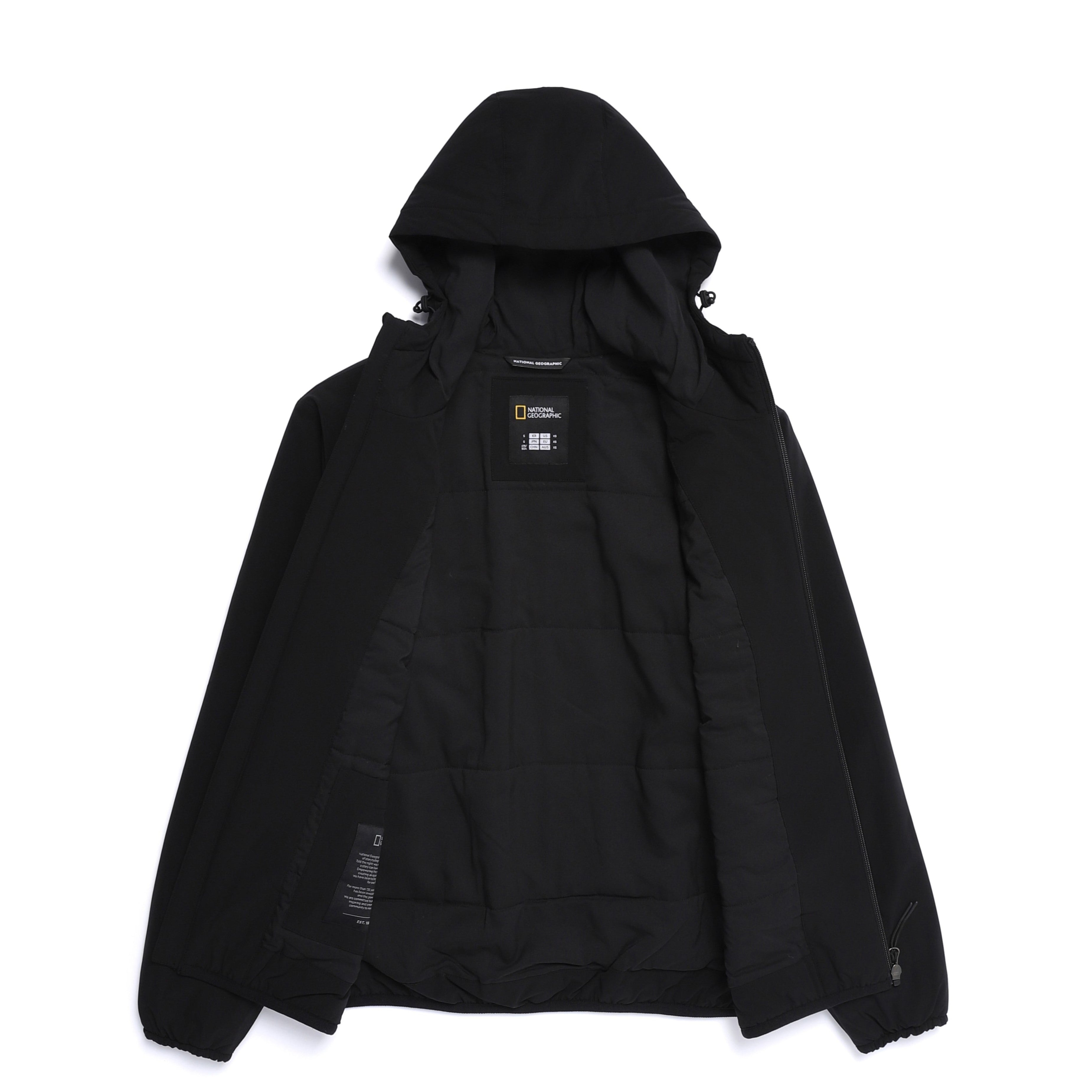 LOPURA WOOL PADDED JUMPER BLACK