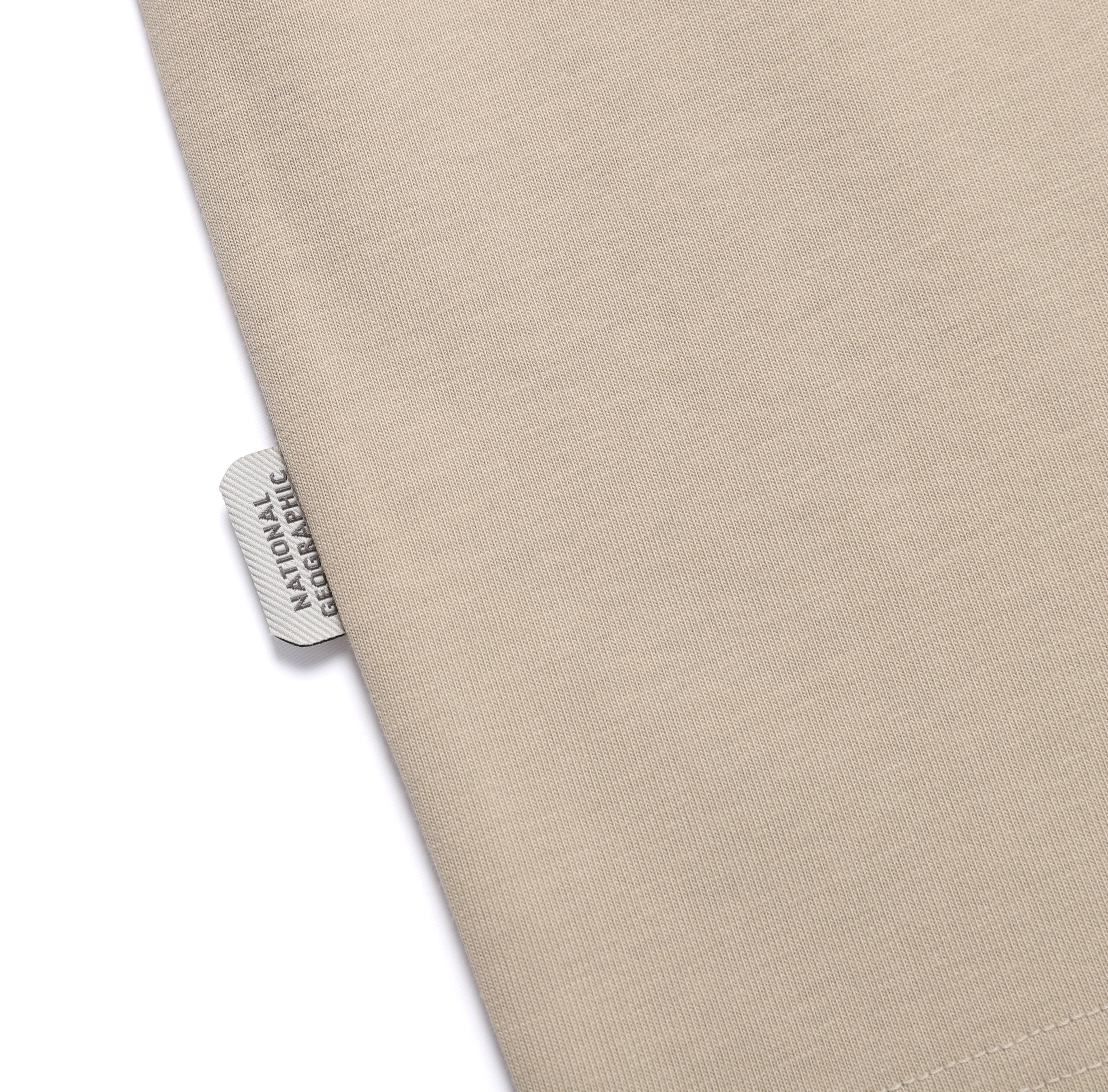 ANIMAL GRAPHIC SHORT SLEEVE T-SHIRT MOURNING BEIGE