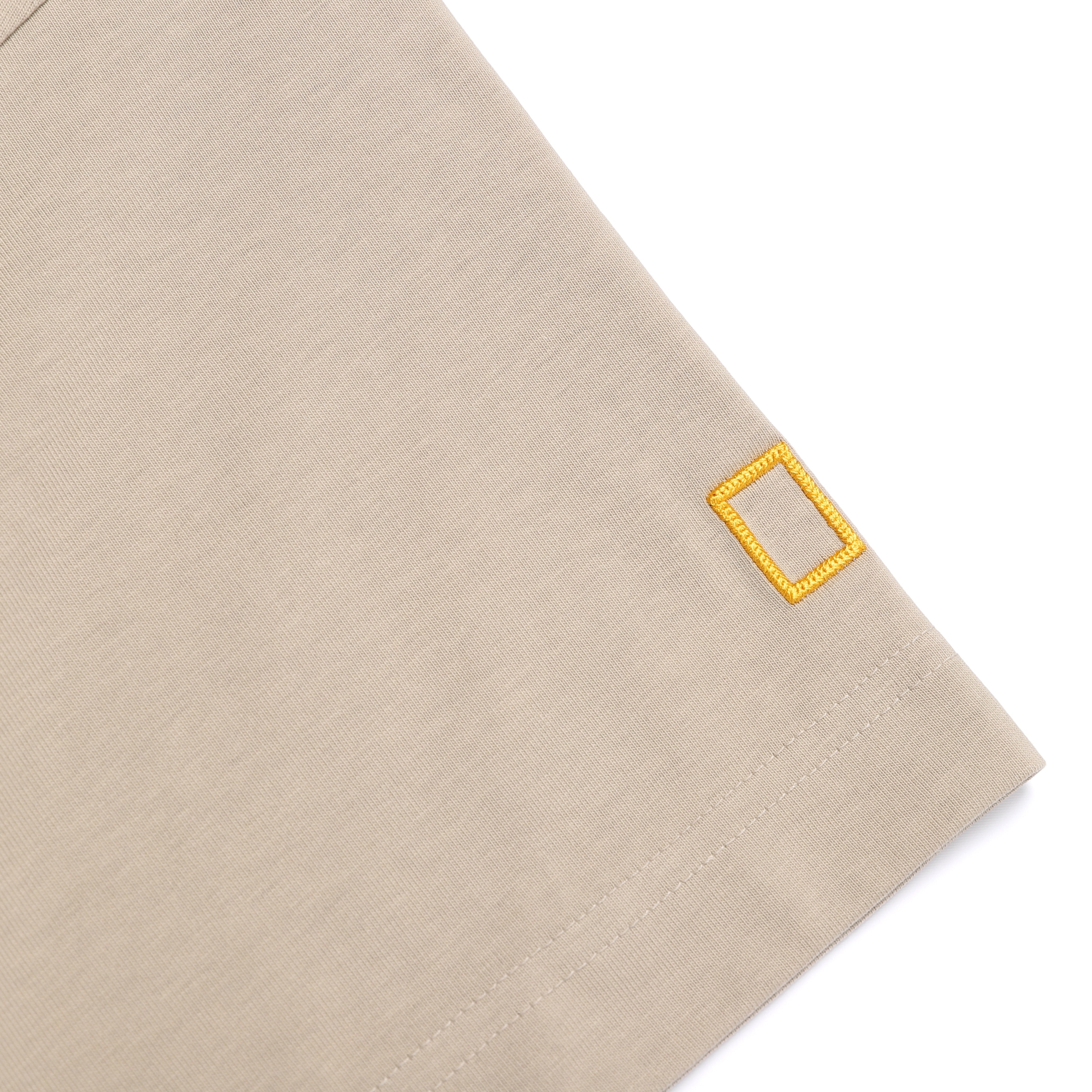 ANIMAL GRAPHIC SHORT SLEEVE T-SHIRT MOURNING BEIGE