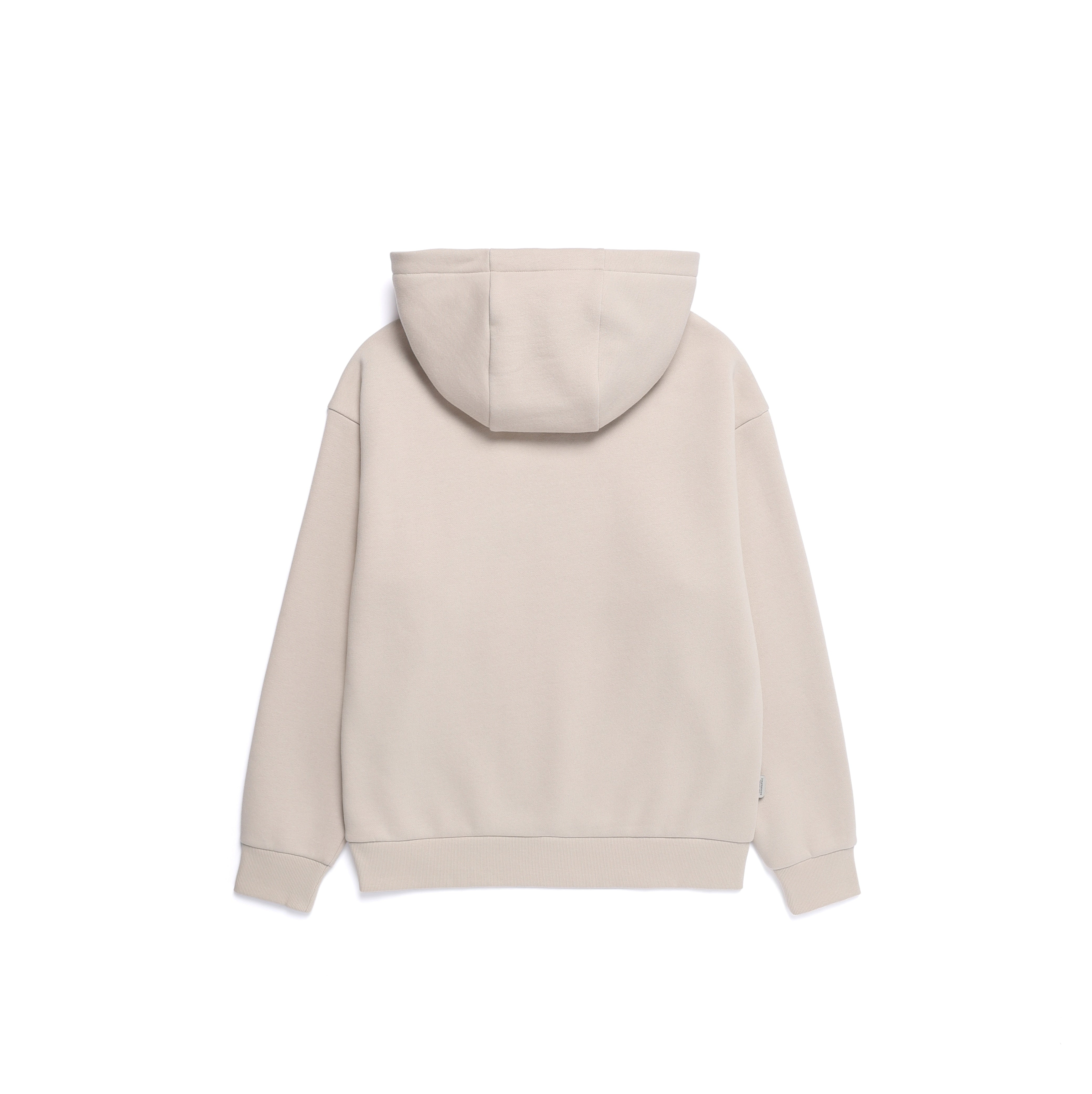 HIGH-NECK HOODIE SILVER BIRCH