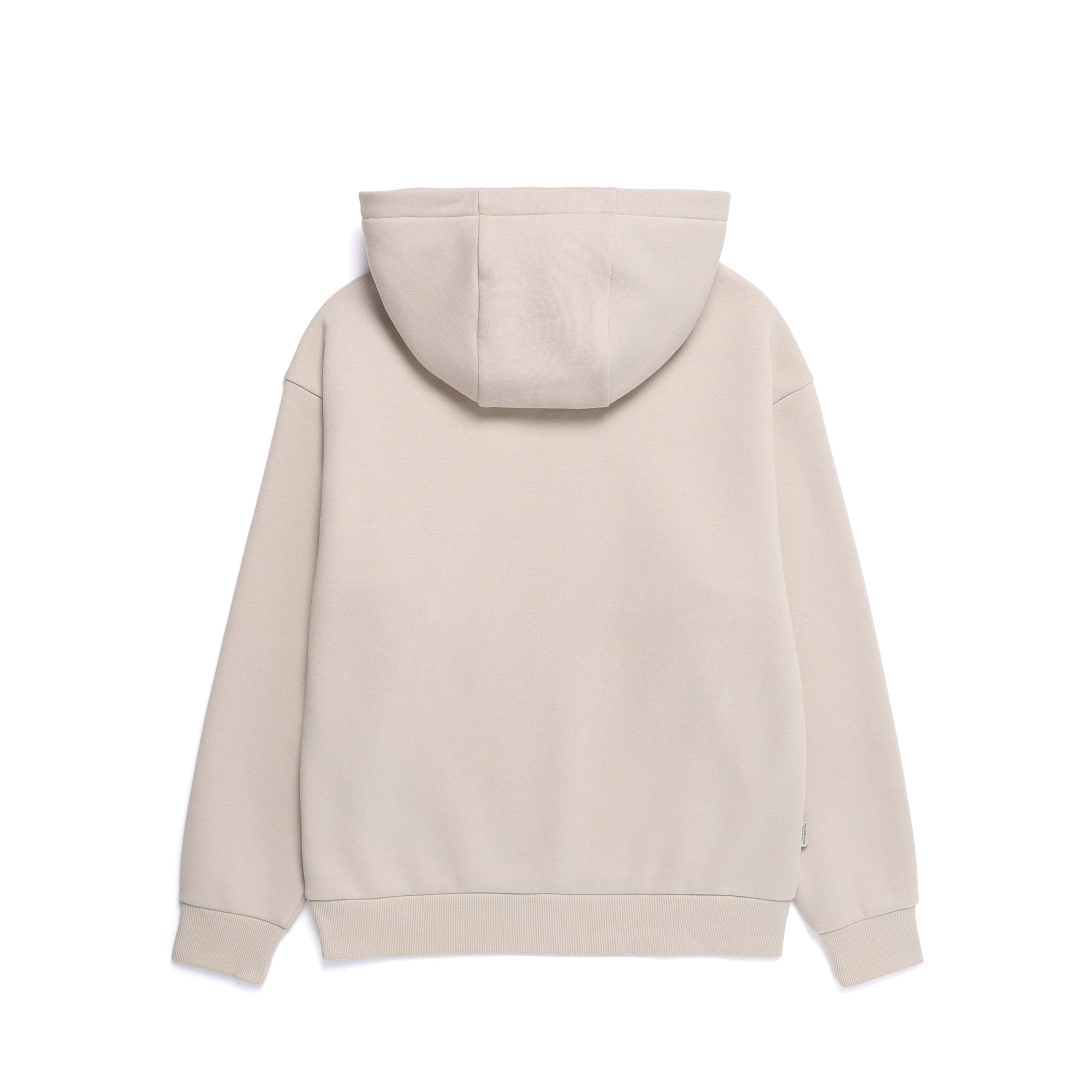 HIGH-NECK HOODIE SILVER BIRCH